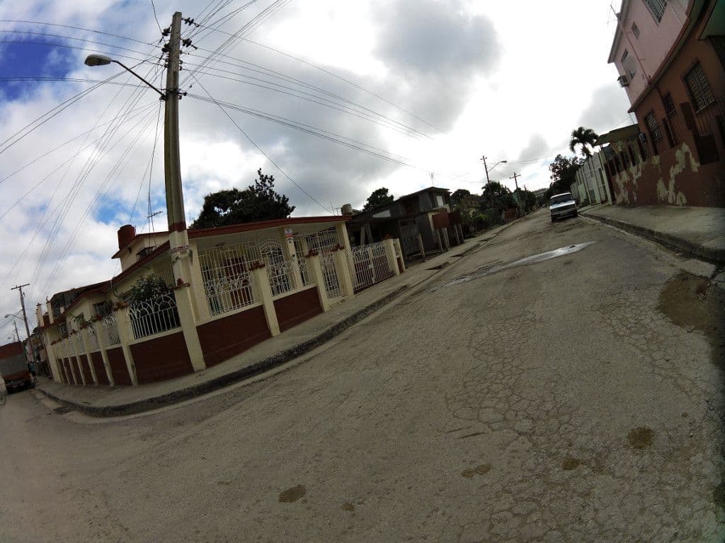 Street view near Hostal La Aurora, Las Tunas — © mronewheeldrive (CC BY-SA · Mapillary)