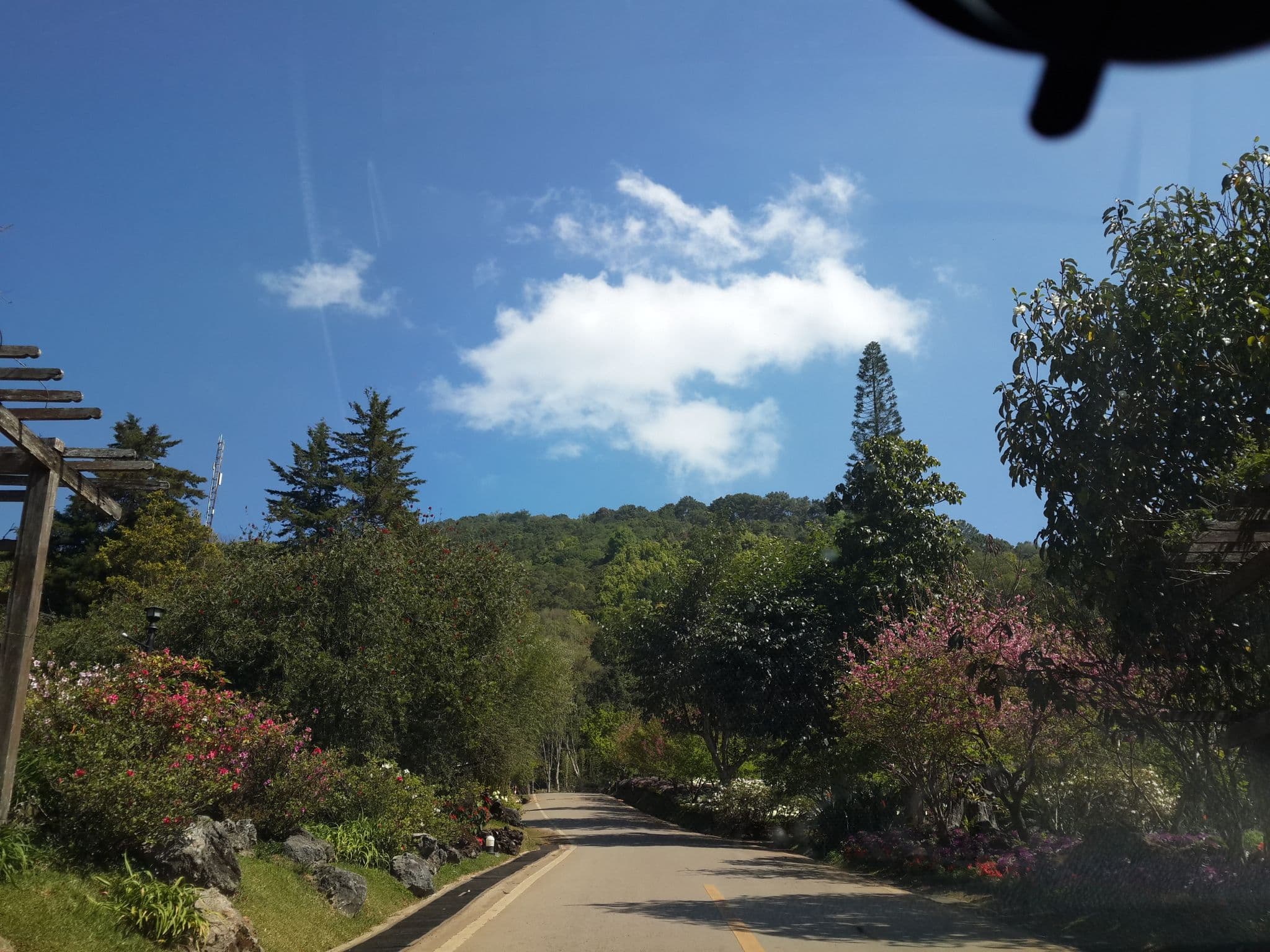 Street view near Ban Kham Doi 2, Fang — © mishari (CC BY-SA · Mapillary)