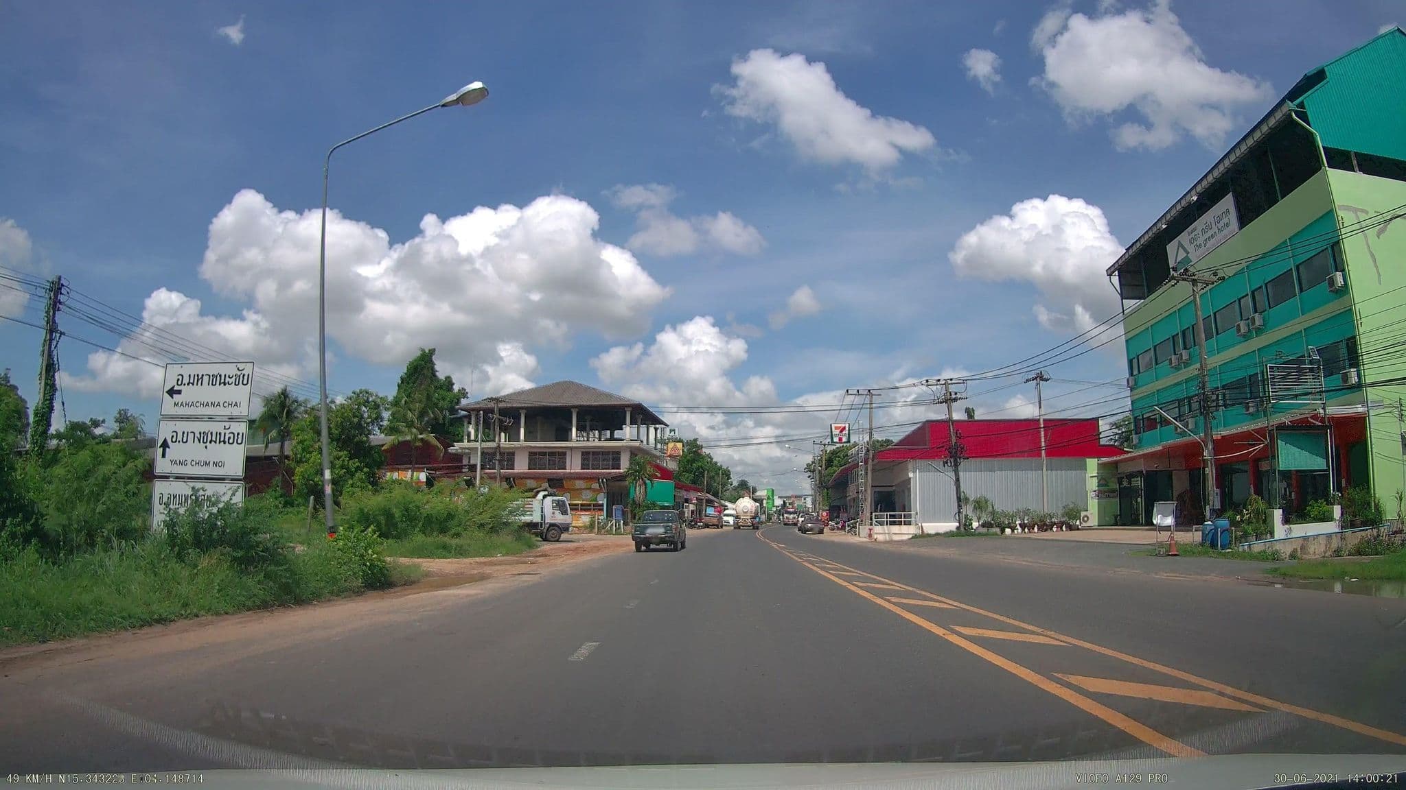 Street view near โรงแรม, Si Sa Ket — © ThailandCambodia (CC BY-SA · Mapillary)