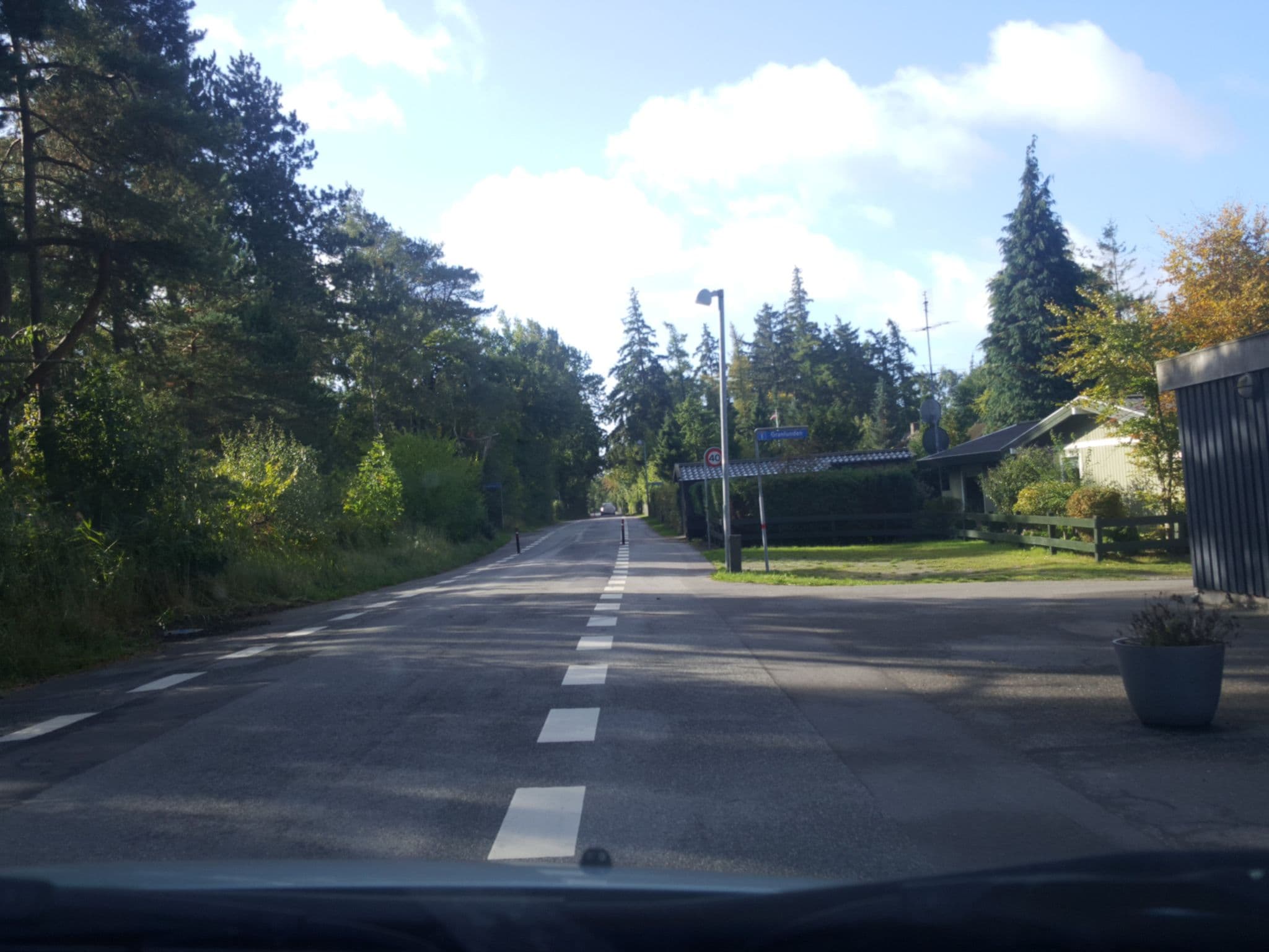 Street view near Reen Finans Musics Etic ApS, Væggerløse — © mwinstrup (CC BY-SA · Mapillary)