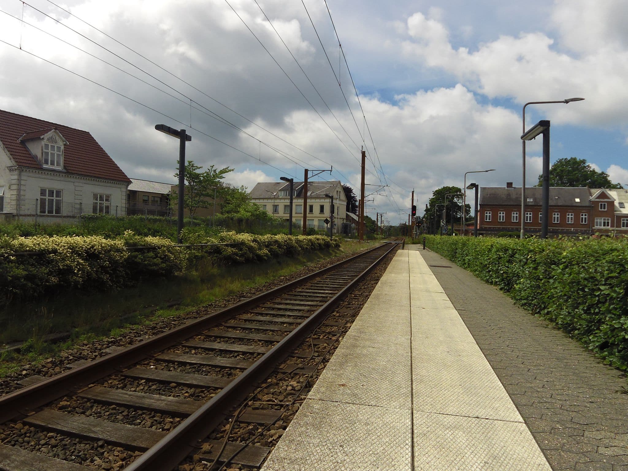 Street view near Holsted Stations By, Holsted — © hjart (CC BY-SA · Mapillary)