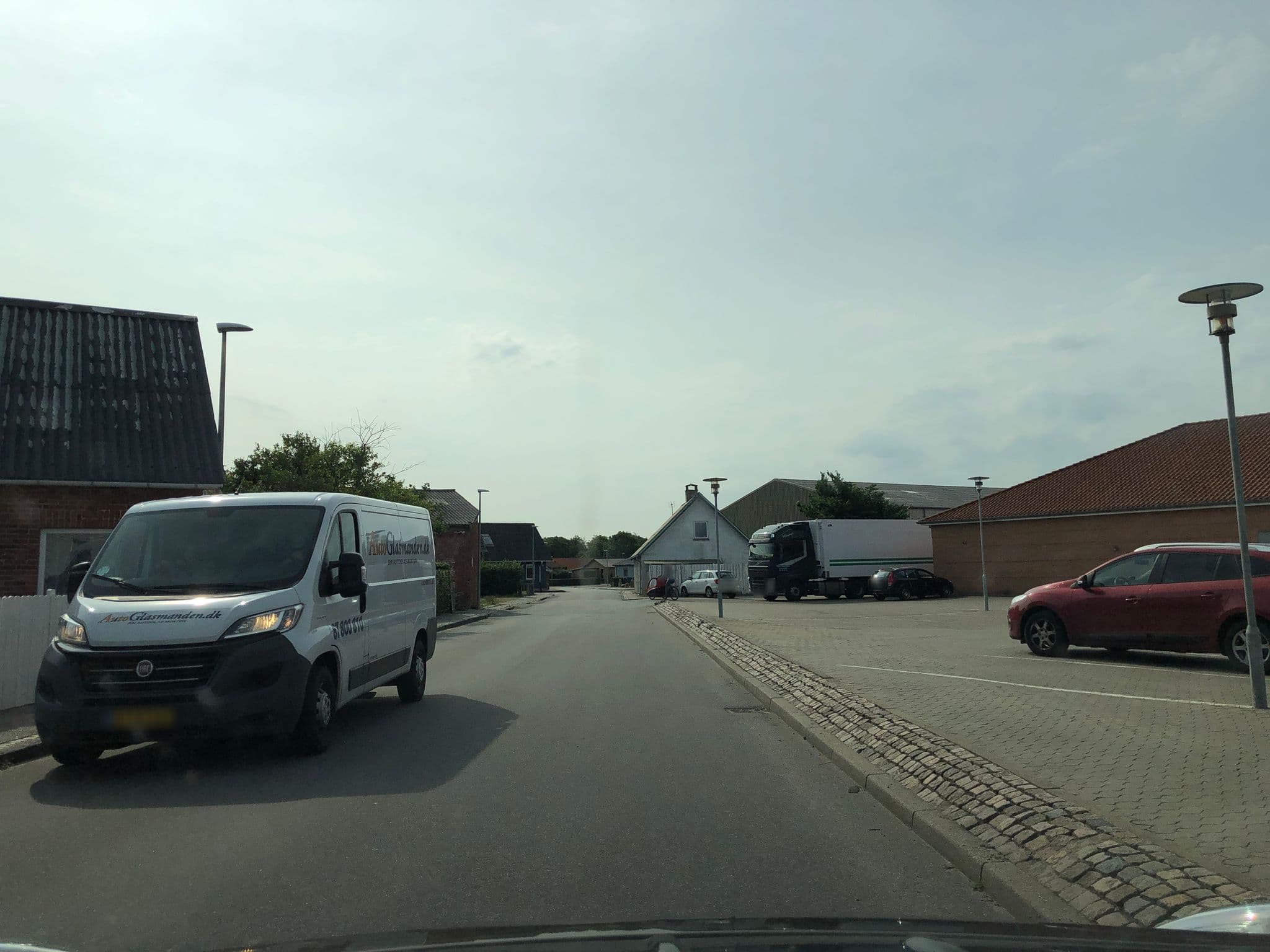 Street view near Ulfborg Gæstgivergård, Ulfborg — © peterleth (CC BY-SA · Mapillary)