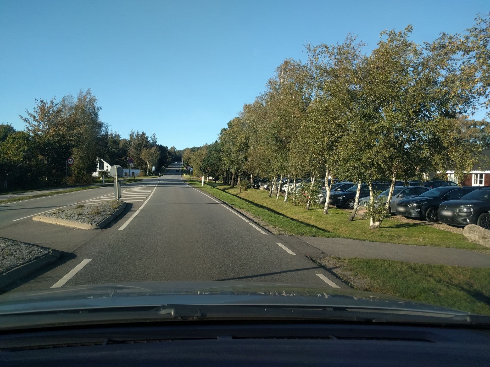 Street view near Knudhule Badehotel, Ry — © mszilas (CC BY-SA · Mapillary)