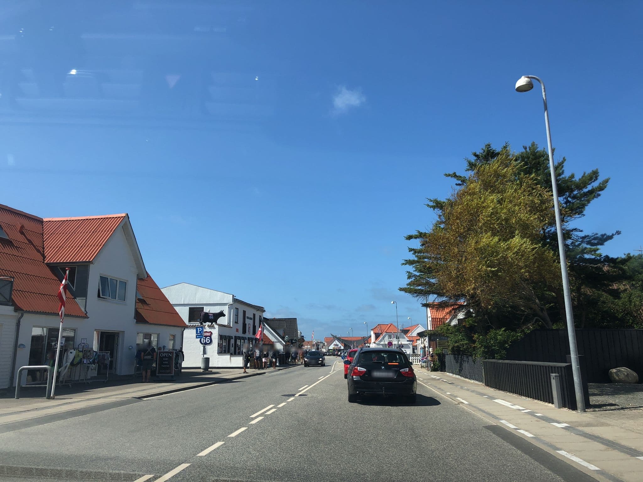 Street view near Feriepartner Blokhus, Pandrup — © rikkekofoed (CC BY-SA · Mapillary)