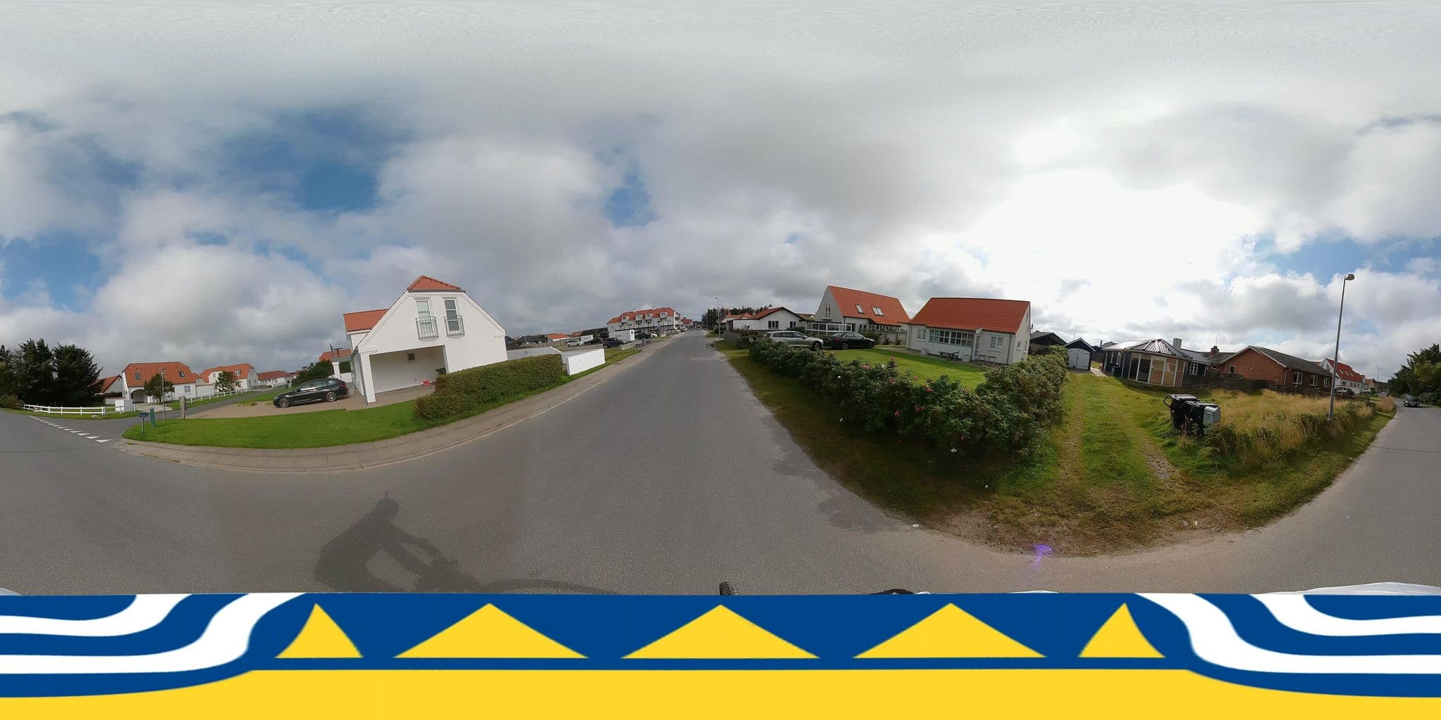Street view near Strandhotellet Blokhus, Pandrup — © jenspeterhansen (CC BY-SA · Mapillary)