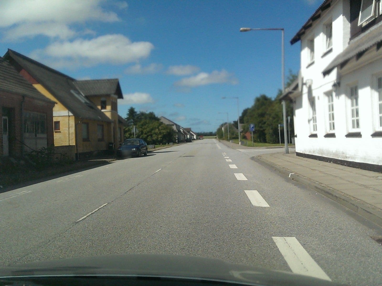 Street view near Bed and Breakfast Vester Hjermitslev, Pandrup — © mvl (CC BY-SA · Mapillary)