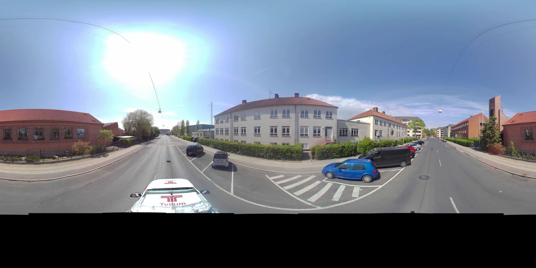 Street view near Ungdomspensionen, Vanløse — © gisfrb (CC BY-SA · Mapillary)