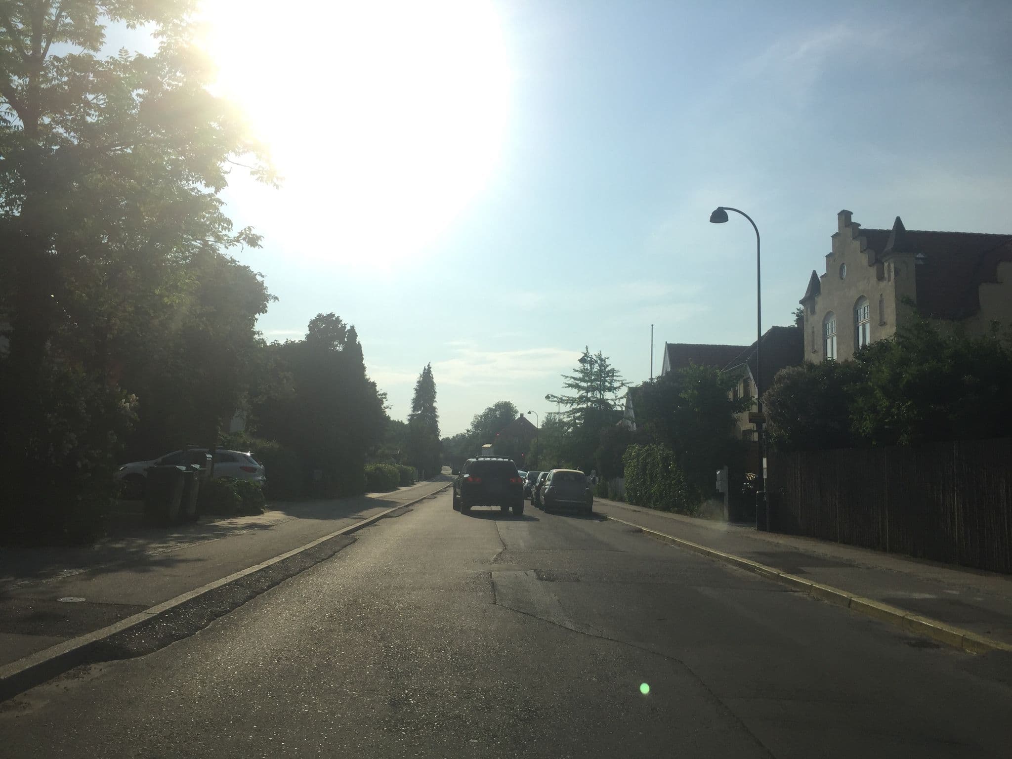 Street view near Arne's Place, Charlottenlund — © vicval (CC BY-SA · Mapillary)
