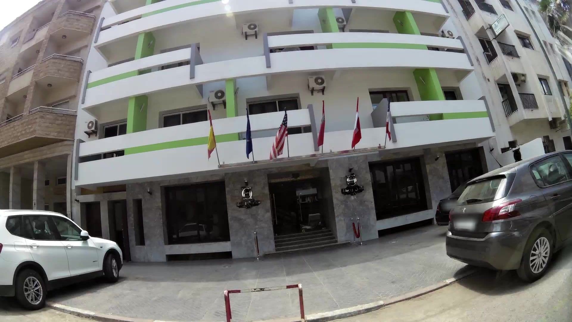 Street view near Hotel Ourida, Touarga — © kaartcam (CC BY-SA · Mapillary)