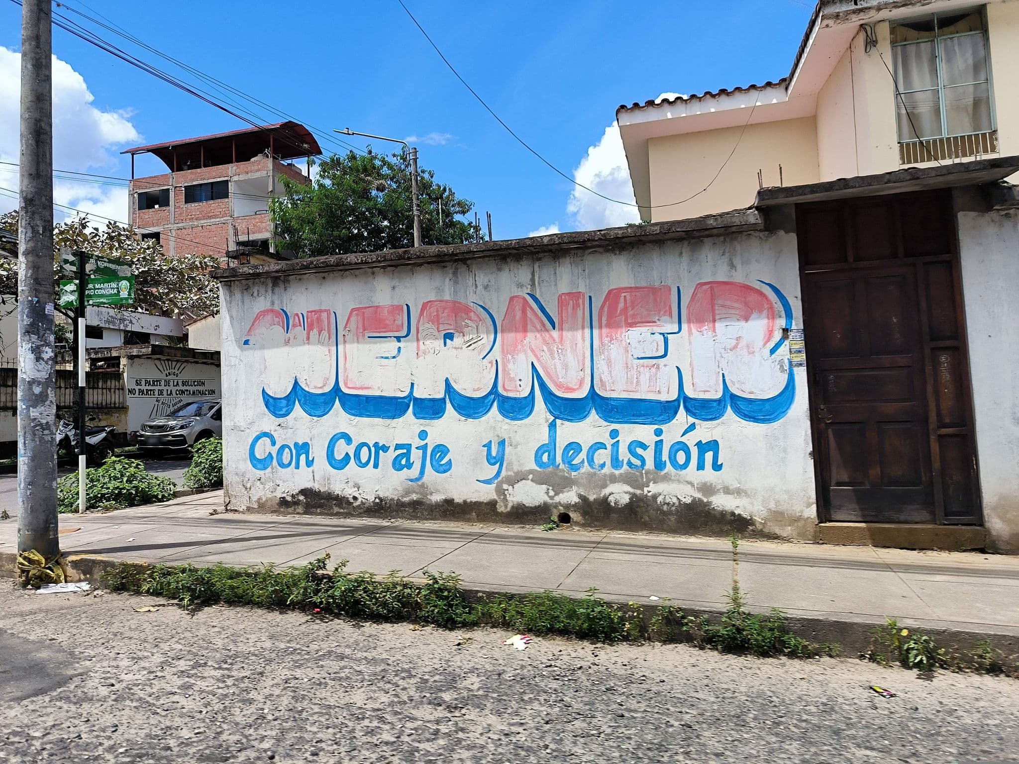 Street view near Hospedaje Cristel, Quillabamba — © johnarupire (CC BY-SA · Mapillary)