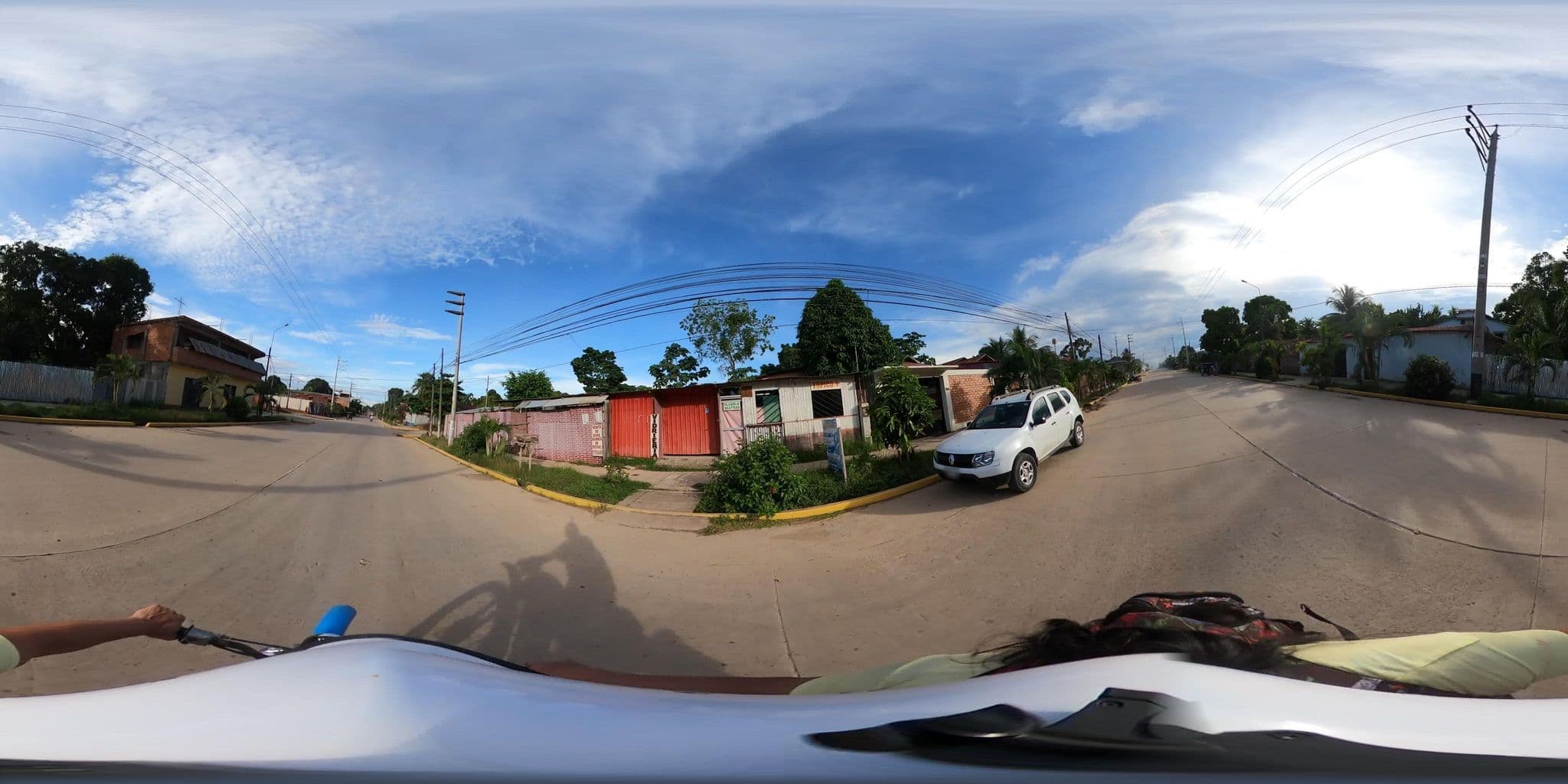 Street view near Hospedaje Falcon, Pucallpa — © johnarupire (CC BY-SA · Mapillary)