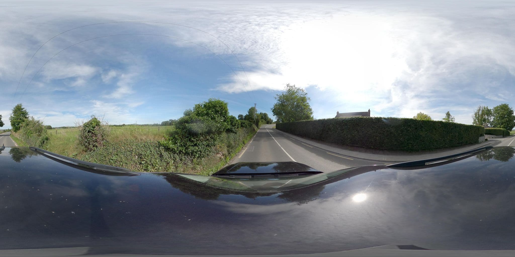 Street view near Laburnum Lodge, Tullow — © annekaro (CC BY-SA · Mapillary)