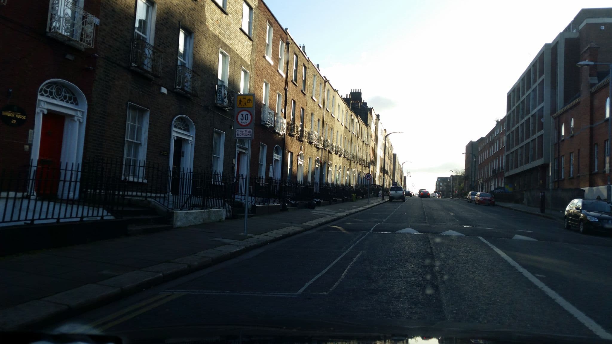 Street view near Belvedere Guesthouse, Drumcondra — © debigc (CC BY-SA · Mapillary)