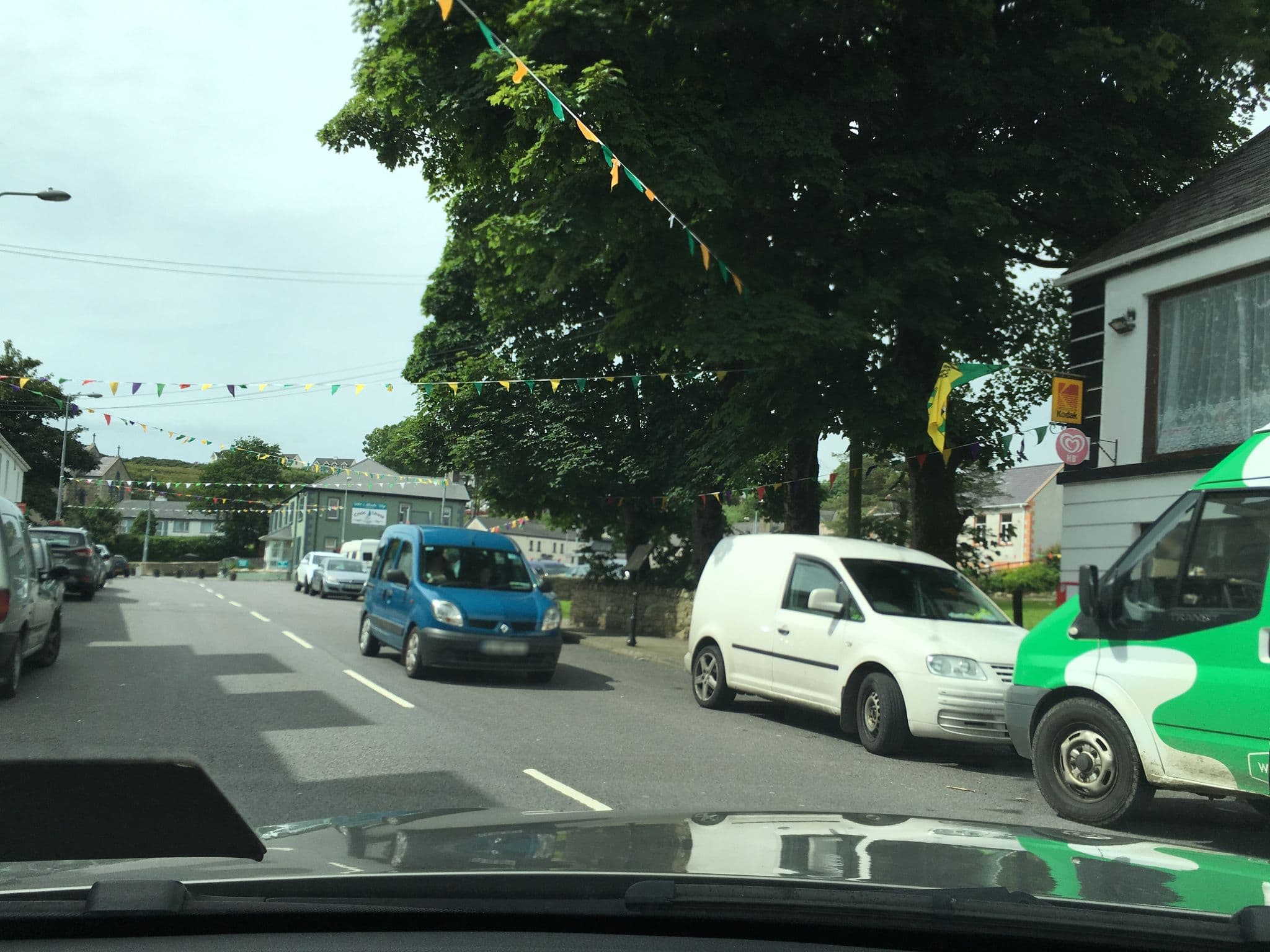 Street view near Slieve League Lodge, Killybegs — © mackerski (CC BY-SA · Mapillary)
