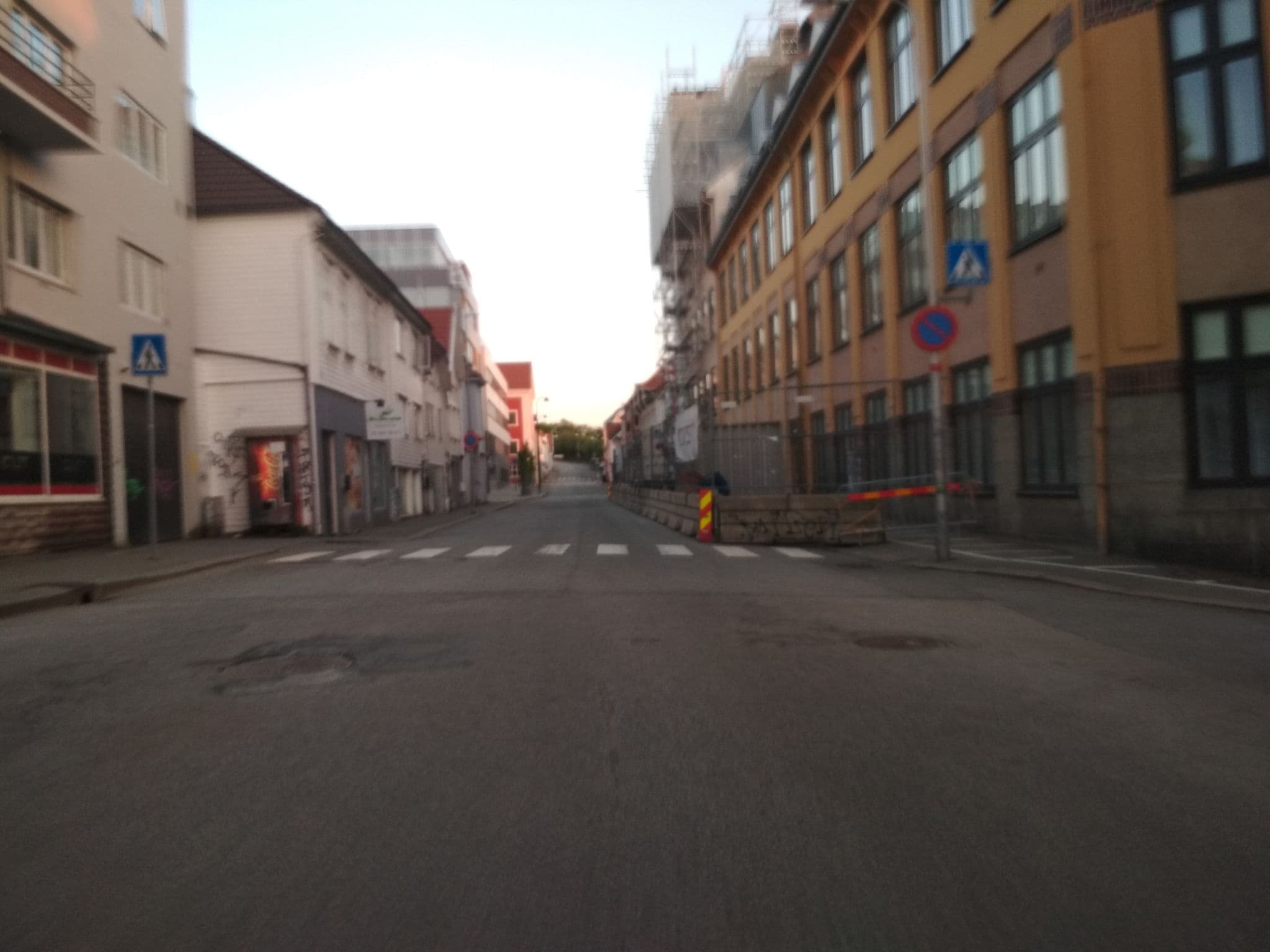 Street view near Klostergaarden City Housing, Stavanger — © antwelm (CC BY-SA · Mapillary)