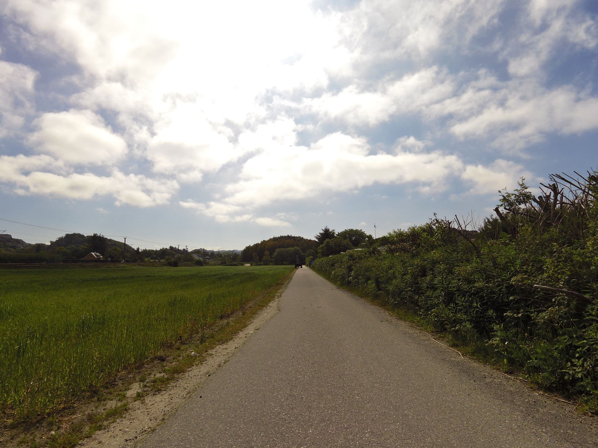 Street view near Strøm og Hansens hvilehjem, Vigrestad — © suschtenname (CC BY-SA · Mapillary)