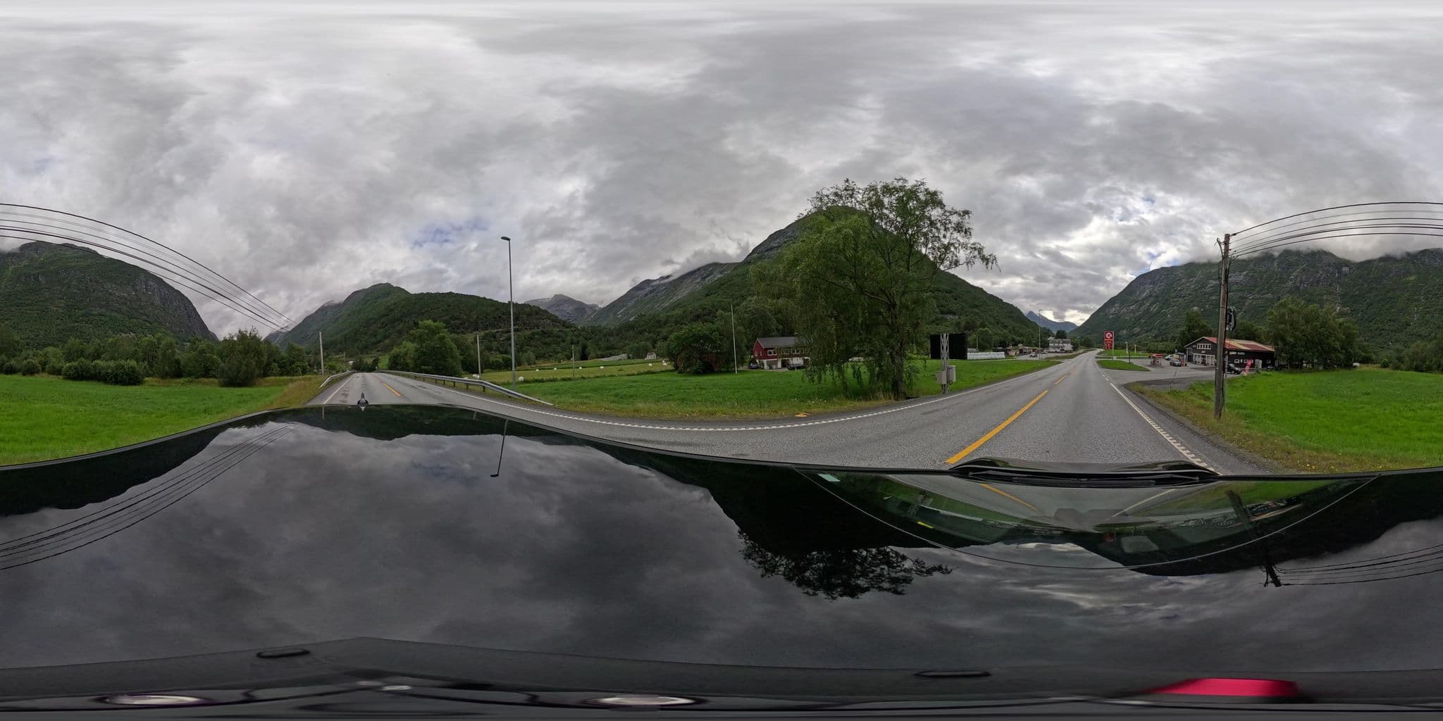 Street view near Hjelle Hotel, Stryn — © yannakis (CC BY-SA · Mapillary)