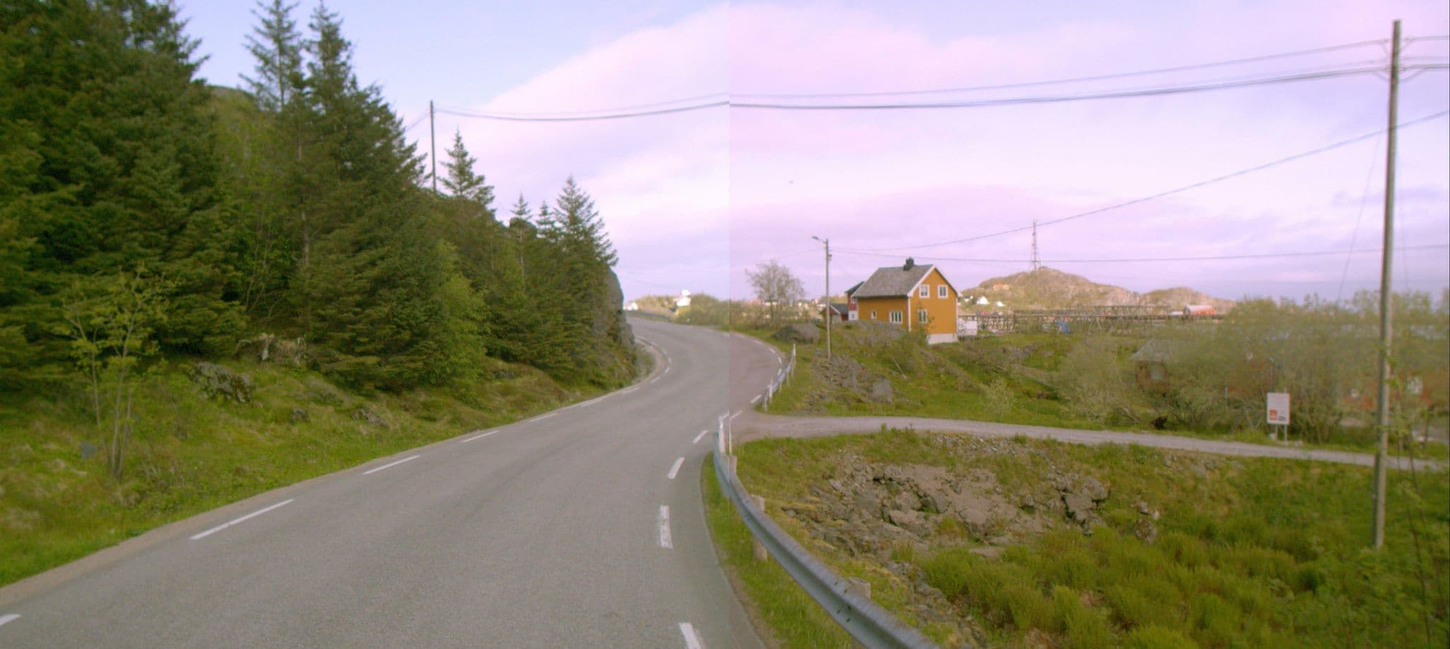 Street view near Tind Rorbuer, Gravdal — © VegvesenITS (CC BY-SA · Mapillary)