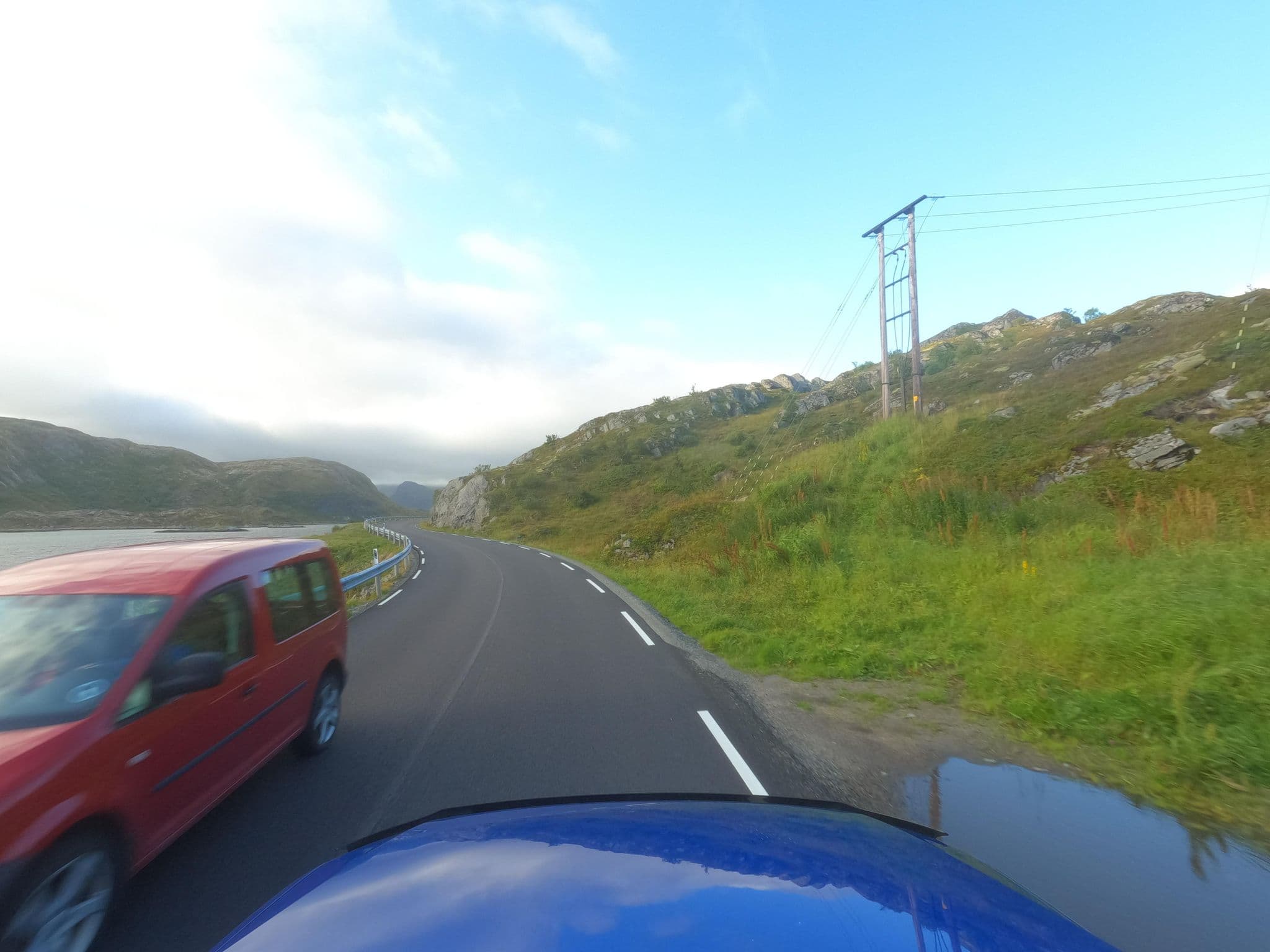 Street view near Ronny's Rorbuer, Gravdal — © catoandersen (CC BY-SA · Mapillary)
