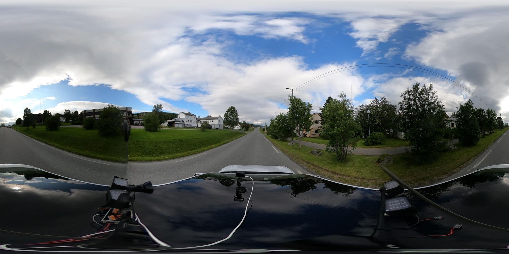 Street view near Wibeche S. Kristiansen, Tromsdalen — © catoandersen (CC BY-SA · Mapillary)