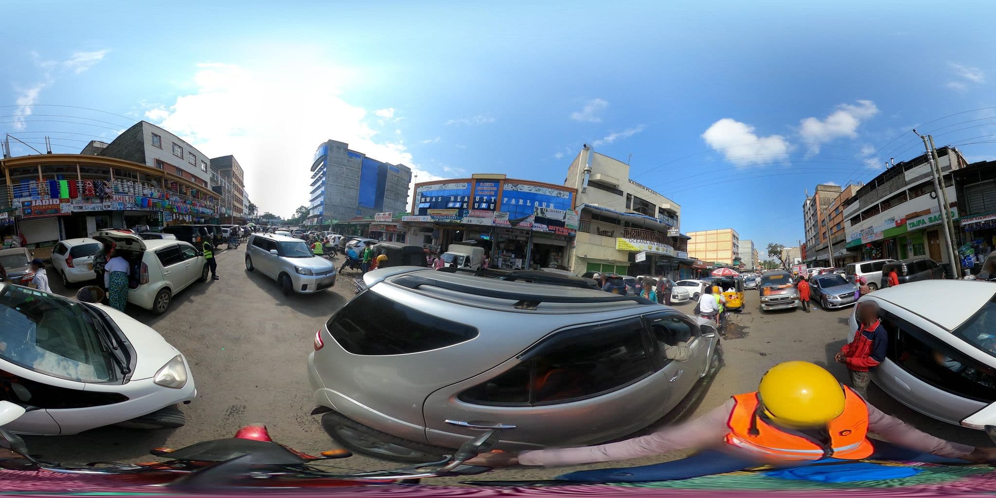 Street view near Pandoria Hotel, Nakuru — © danbomett (CC BY-SA · Mapillary)