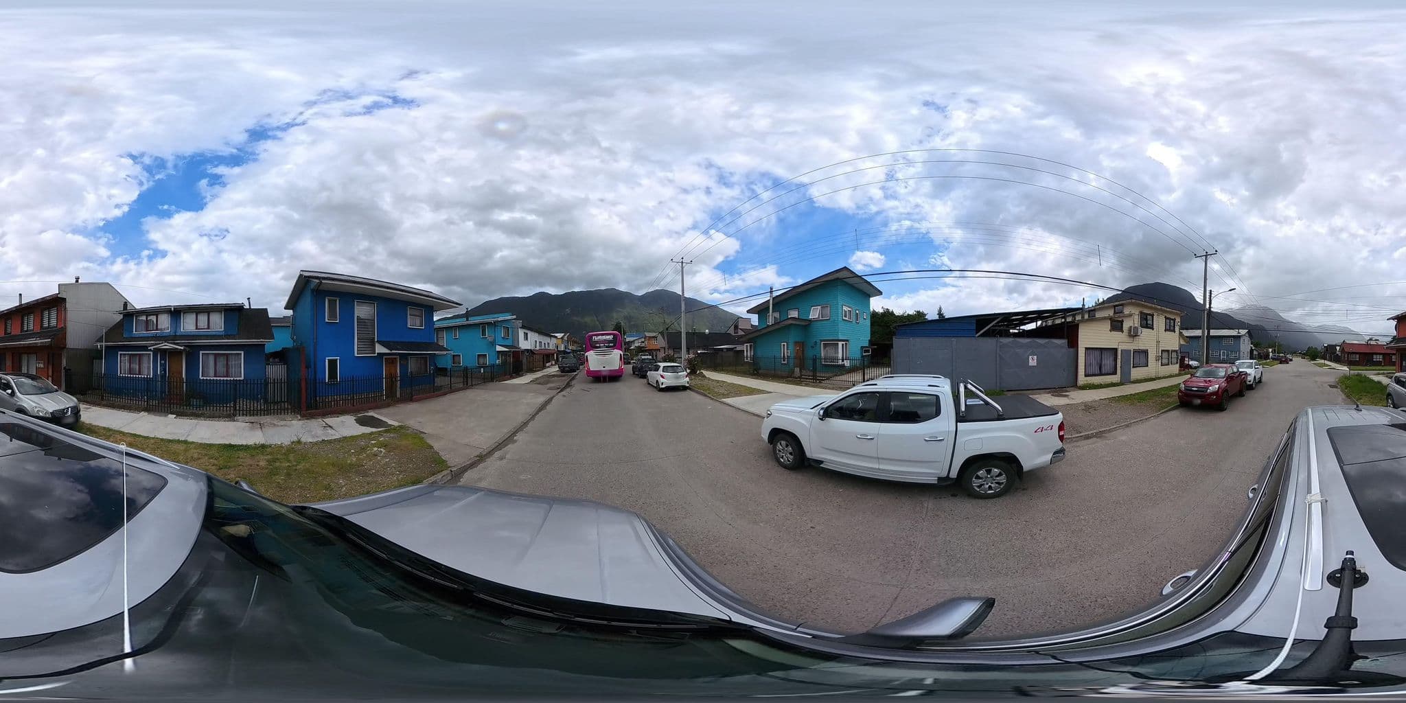Street view near Hotel Austral Patagonico, Puerto Aysén — © Antoniam (CC BY-SA · Mapillary)