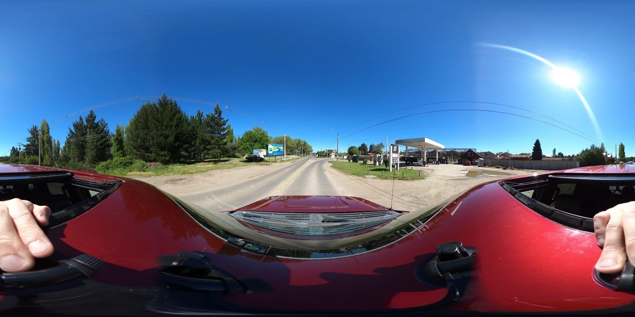 Street view near Hotel Doña Bernarda, Yumbel — © ccb (CC BY-SA · Mapillary)