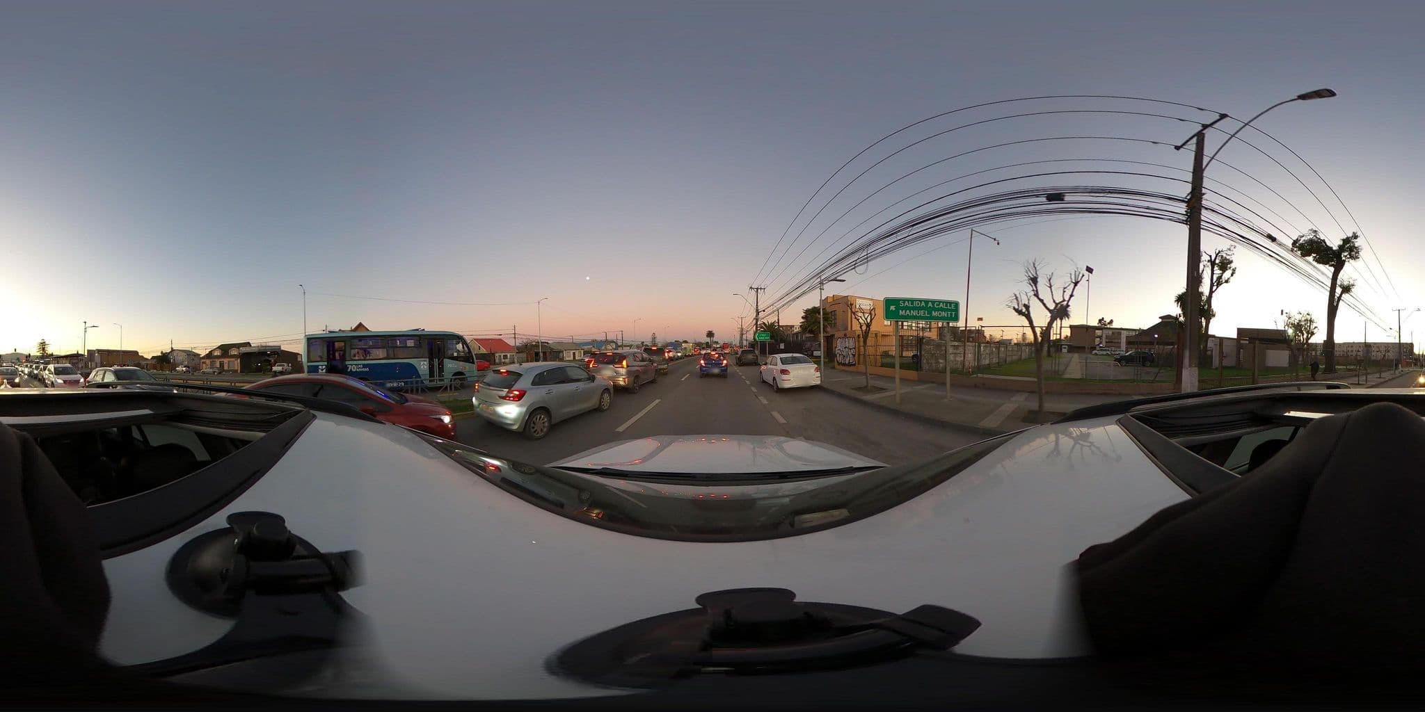 Street view near Hotel Mar Terra, Talcahuano — © ccb (CC BY-SA · Mapillary)