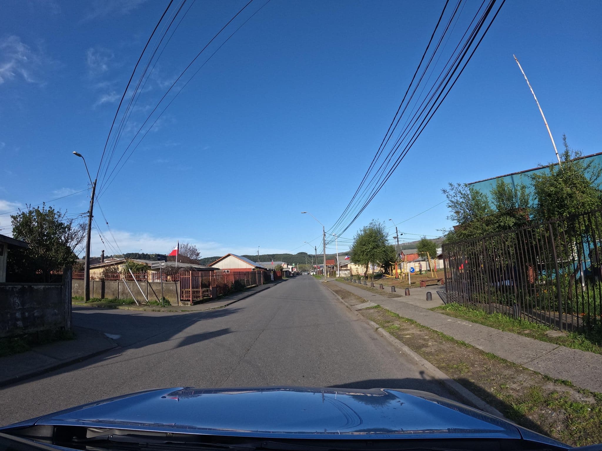 Street view near Cabañas Maria Saez Riquelme, Coronel — © Kaart_Local (CC BY-SA · Mapillary)