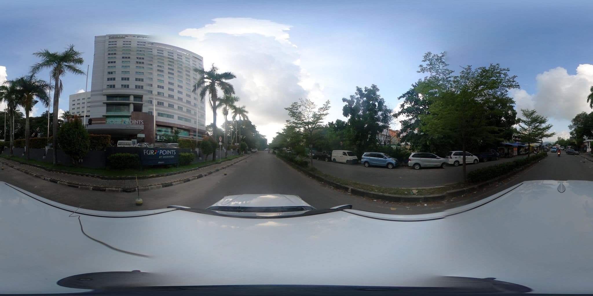 Street view near Panorama Regency Hotel, Batam