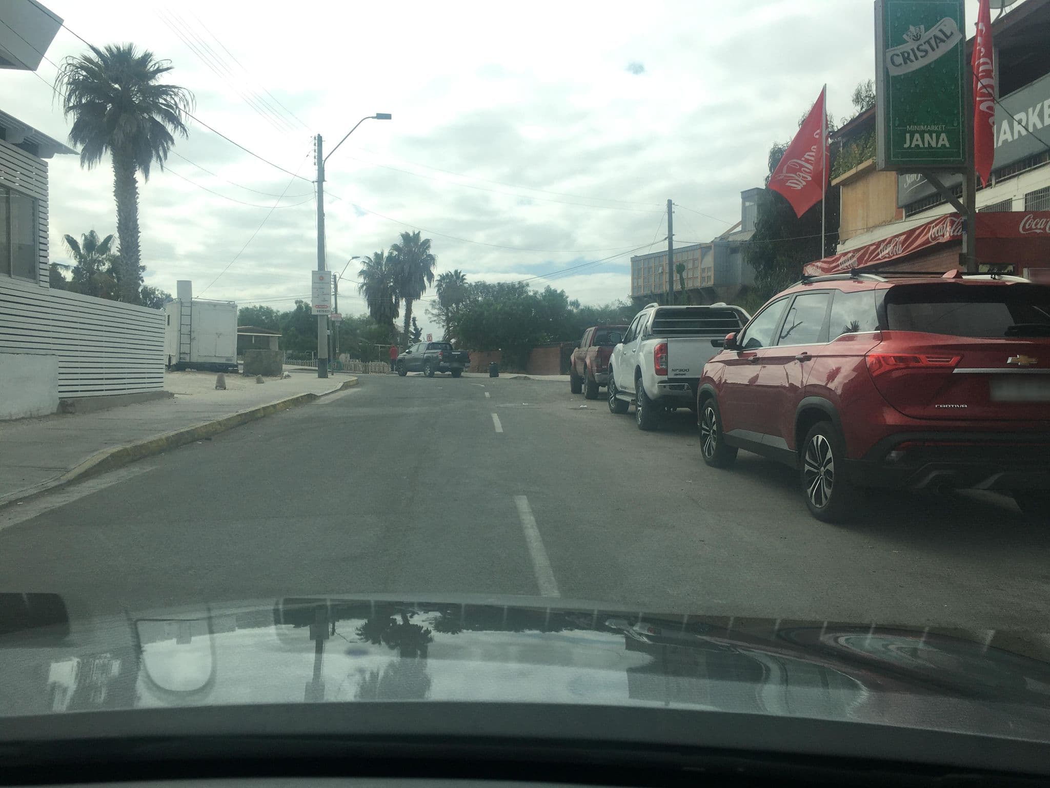 Street view near Cabañas los Jardines de Bahia Inglesa, Caldera — © ariellopez (CC BY-SA · Mapillary)
