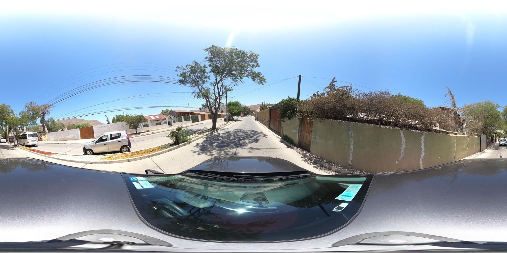 Street view near Hostal Dorita, Vicuña — © Kaart_Local (CC BY-SA · Mapillary)