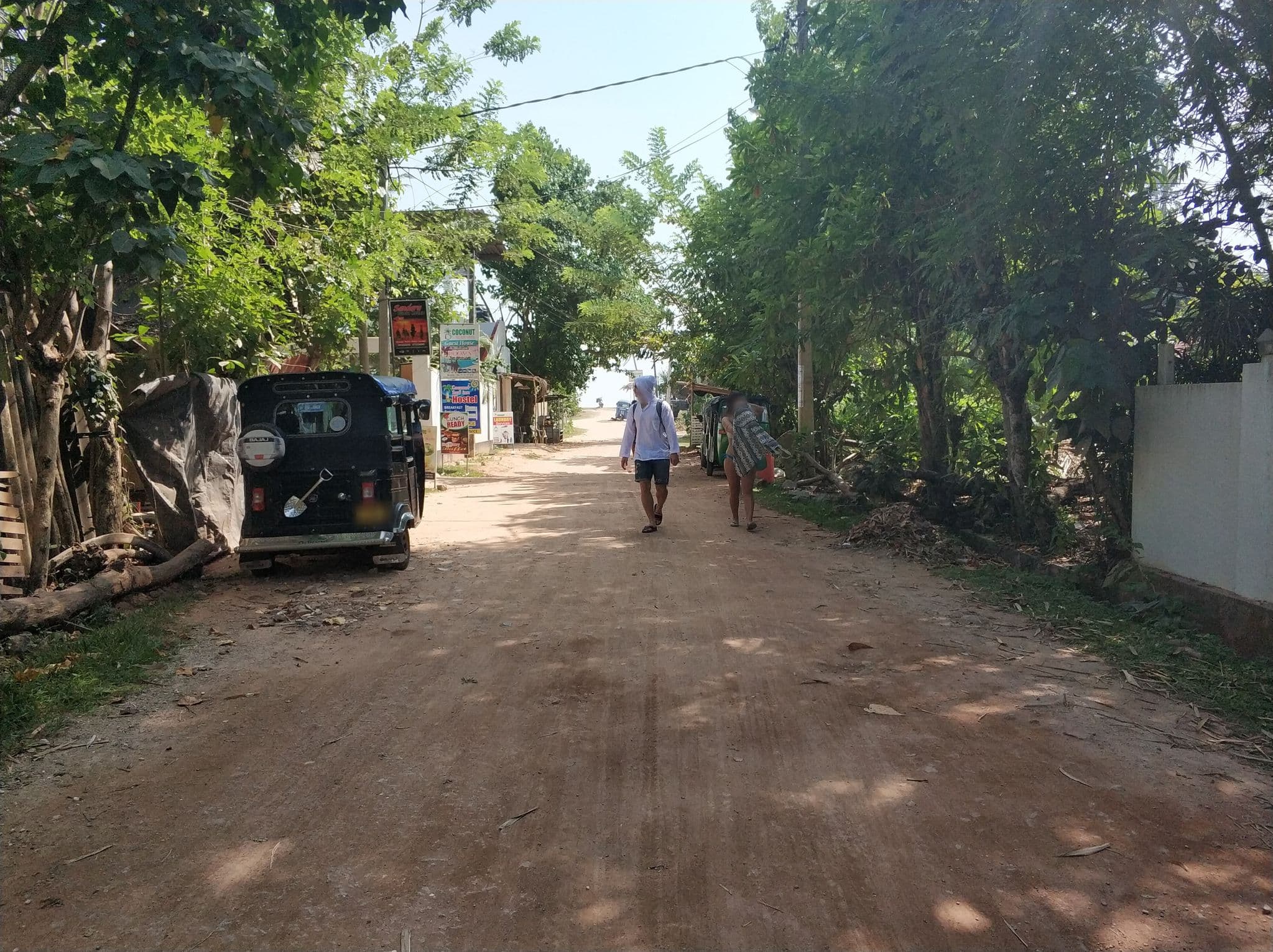 Street view near Jamu Surf Lodge, Weligama — © maximal (CC BY-SA · Mapillary)