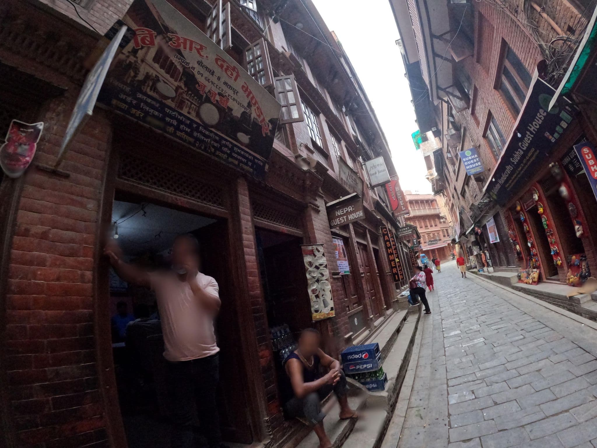Street view near Cosy Hotel, Madhyapur Thimi — © sachin_manandhar (CC BY-SA · Mapillary)
