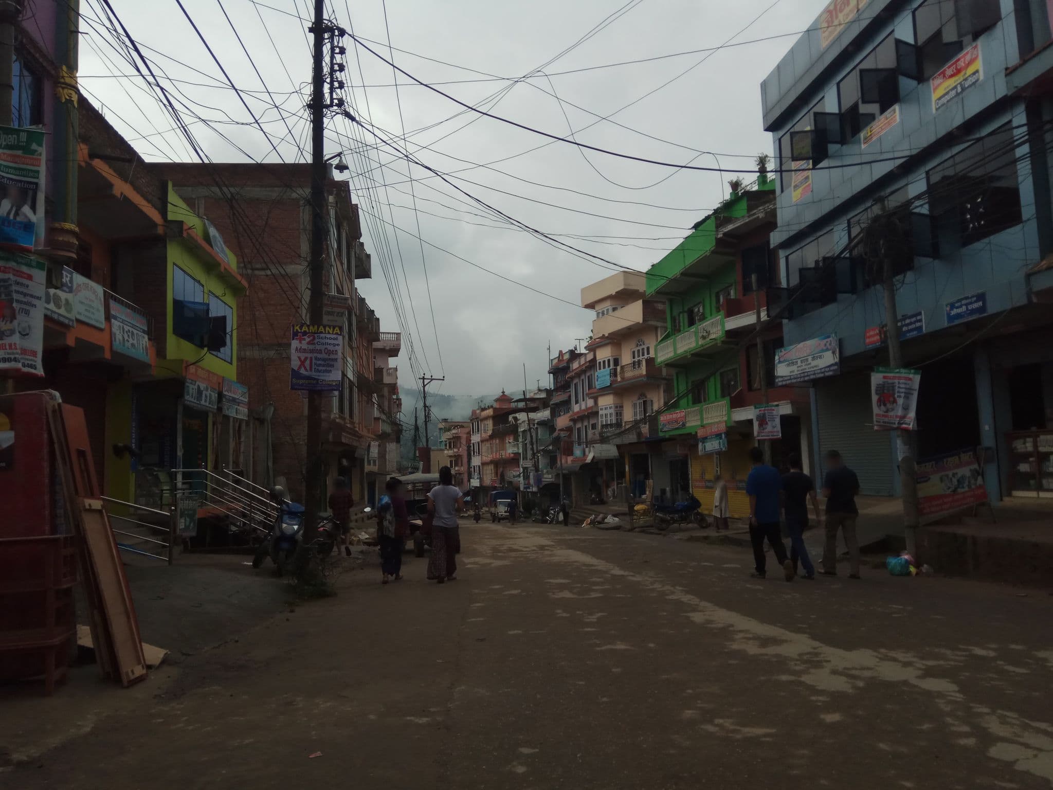 Street view near Hotel Himalaya, Ki̇̄rtipur — © nirabpudasaini (CC BY-SA · Mapillary)