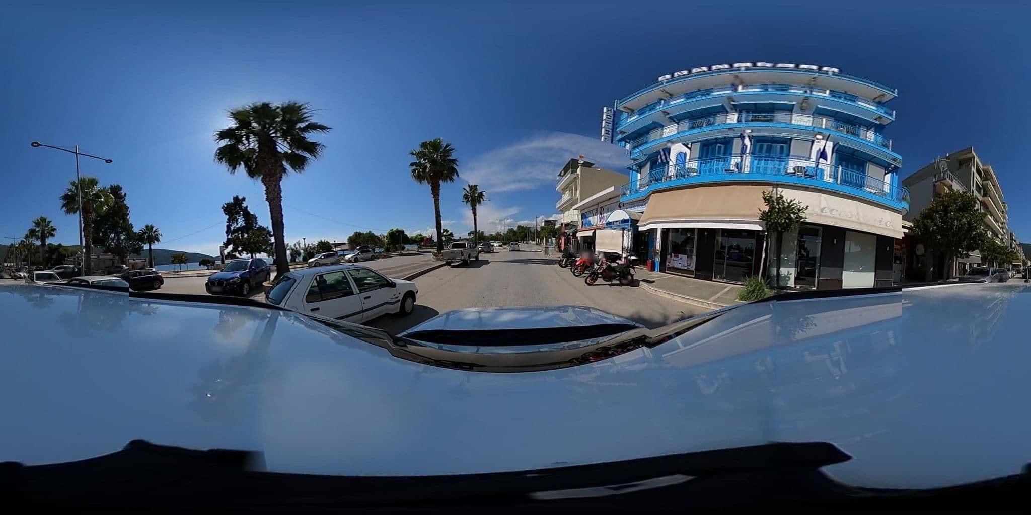 Street view near Hotel Acropolis Igoumenitsa, Igoumenítsa — © Triantafyllos_F20 (CC BY-SA · Mapillary)
