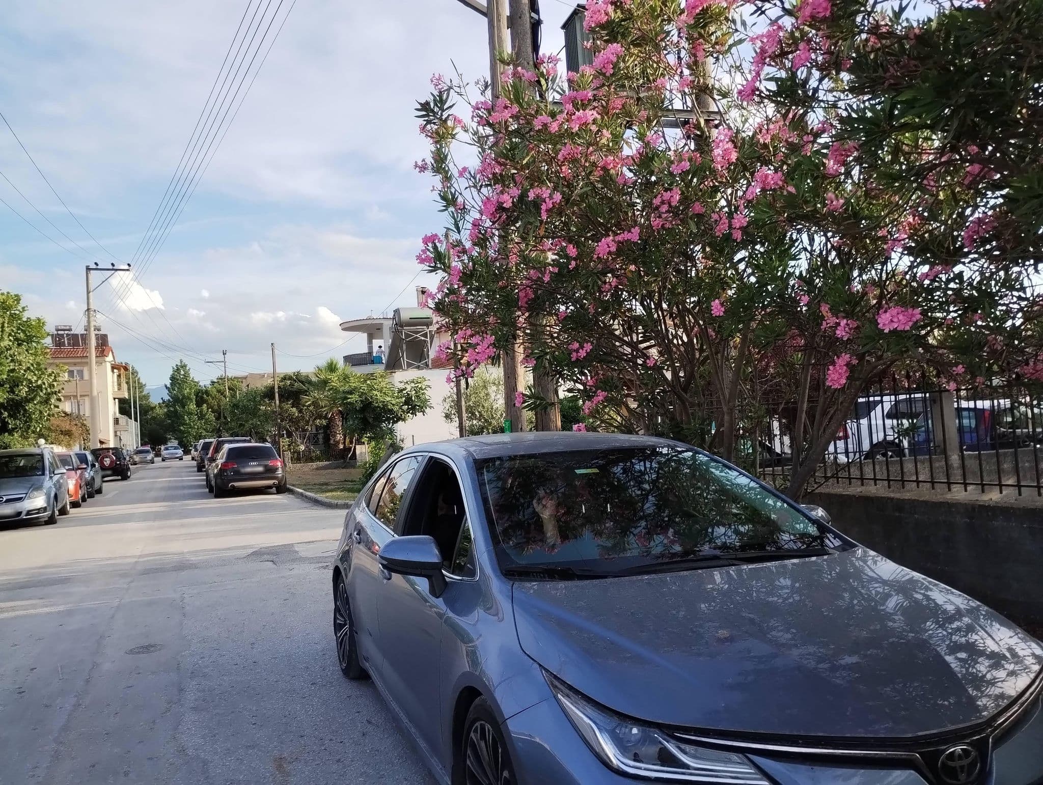 Street view near Artemis Hotel Apartments, Keramotí — © batvanyu (CC BY-SA · Mapillary)