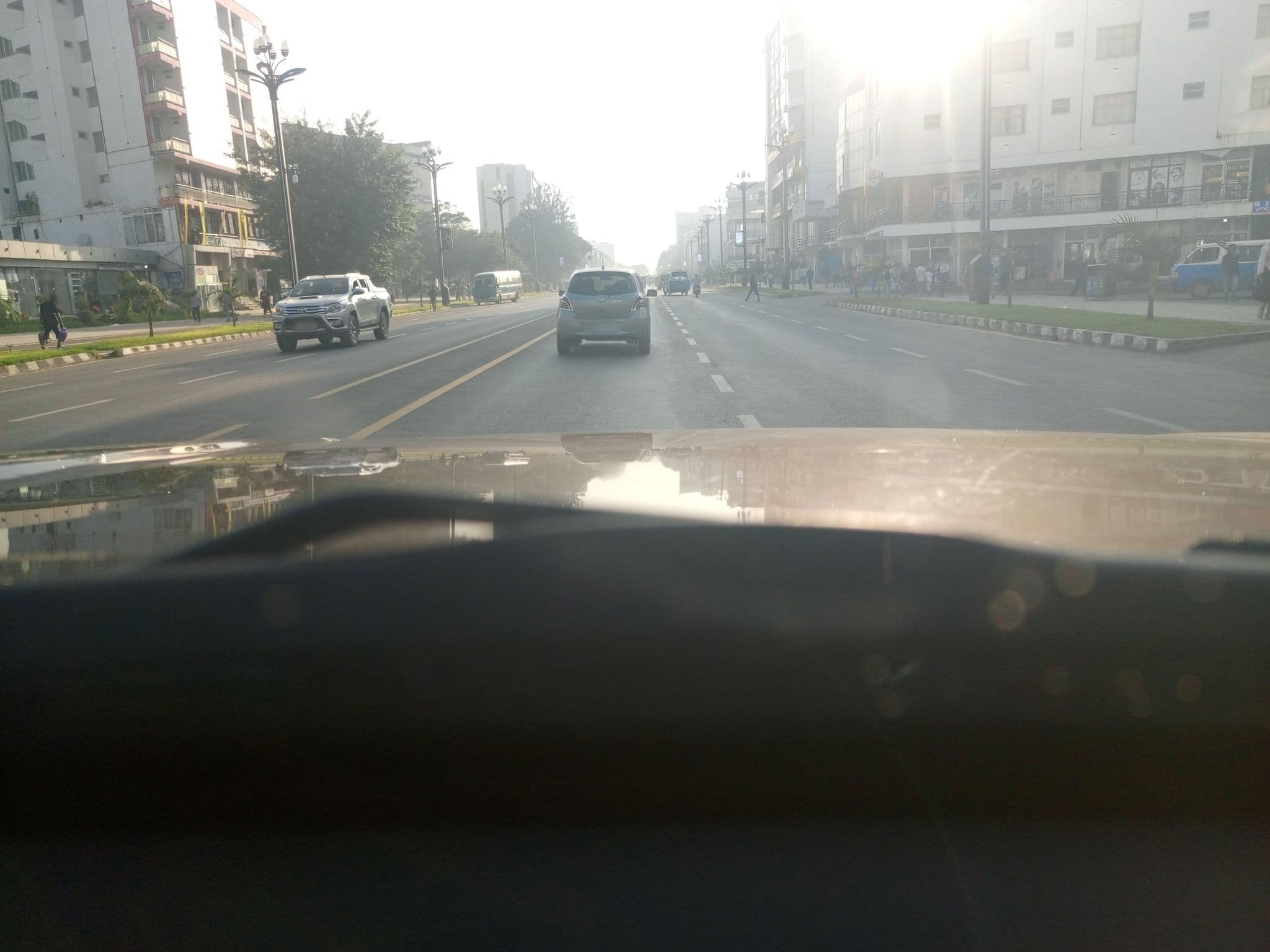 Street view near AHY Hotel (Hailu Draft), Nazrēt — © Mekedes (CC BY-SA · Mapillary)