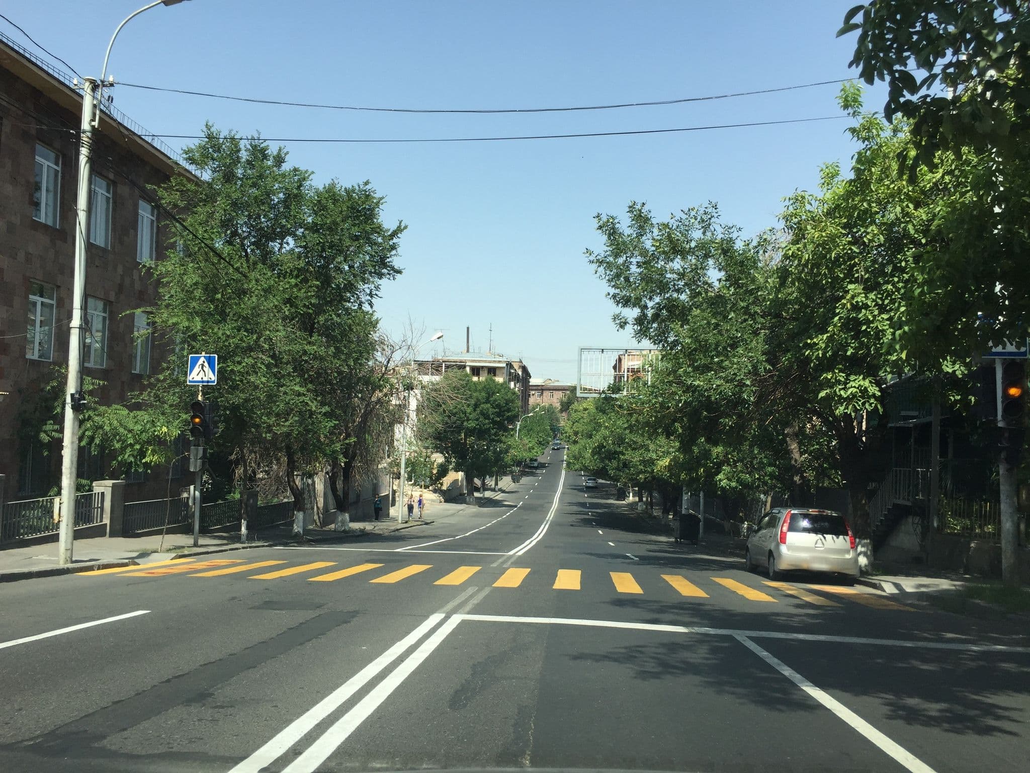 Street view near International Hostel, Ajapnyak — © thepriben (CC BY-SA · Mapillary)