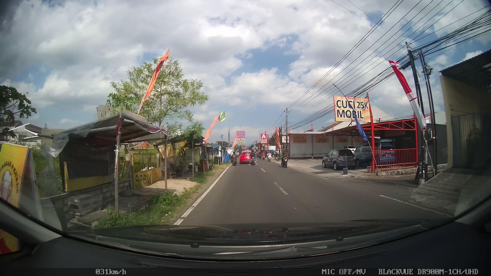 Street view near Acacia Guest House, Yogyakarta