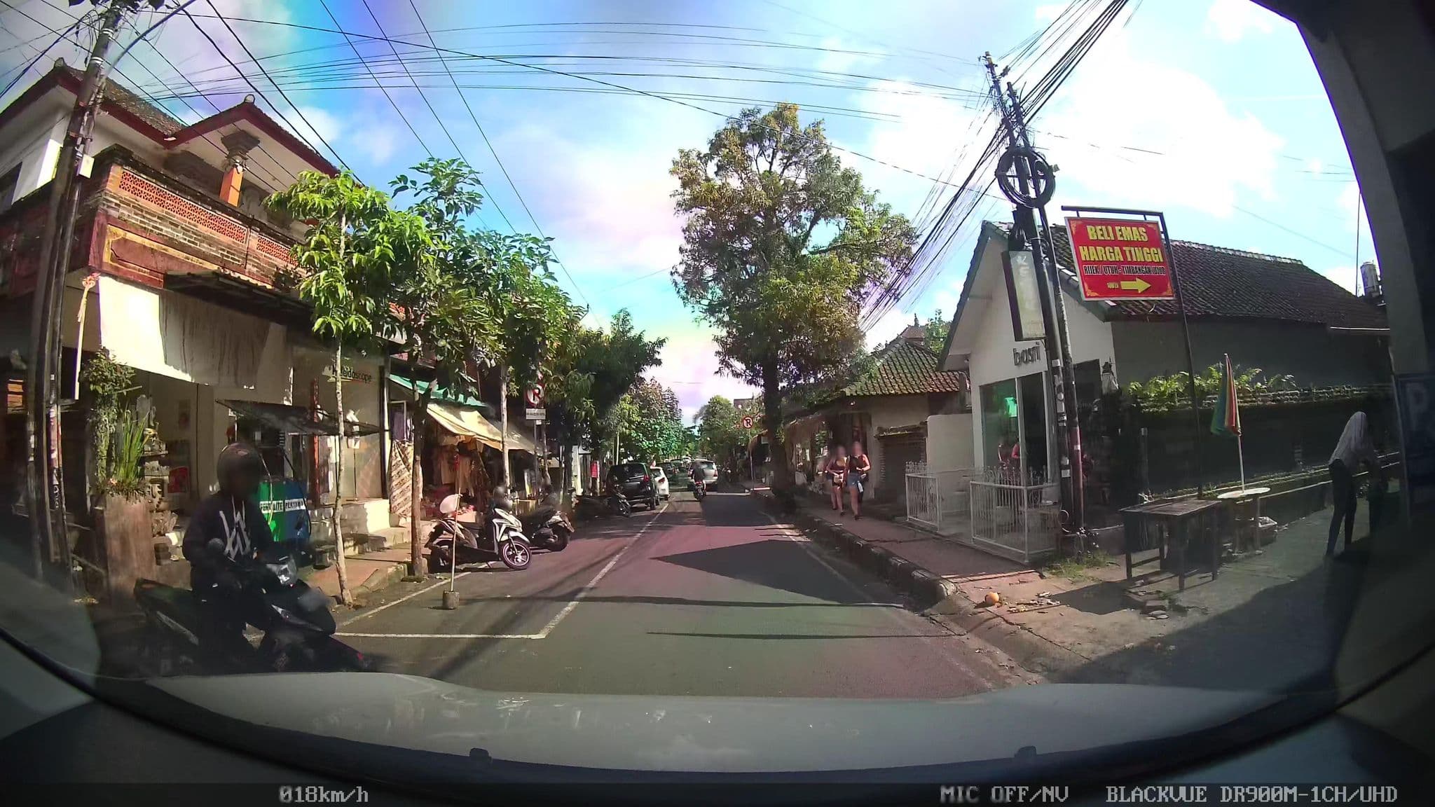 Street view near W. Purna Homestay, Ubud