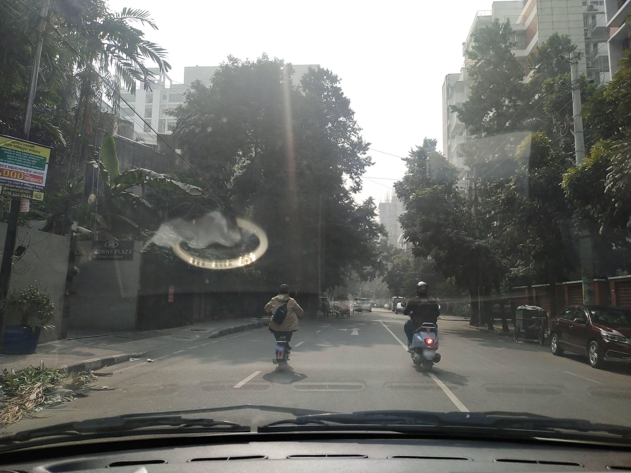 Street view near Crowne Plaza Residence, Bhatara — © tayefbarikoi (CC BY-SA · Mapillary)