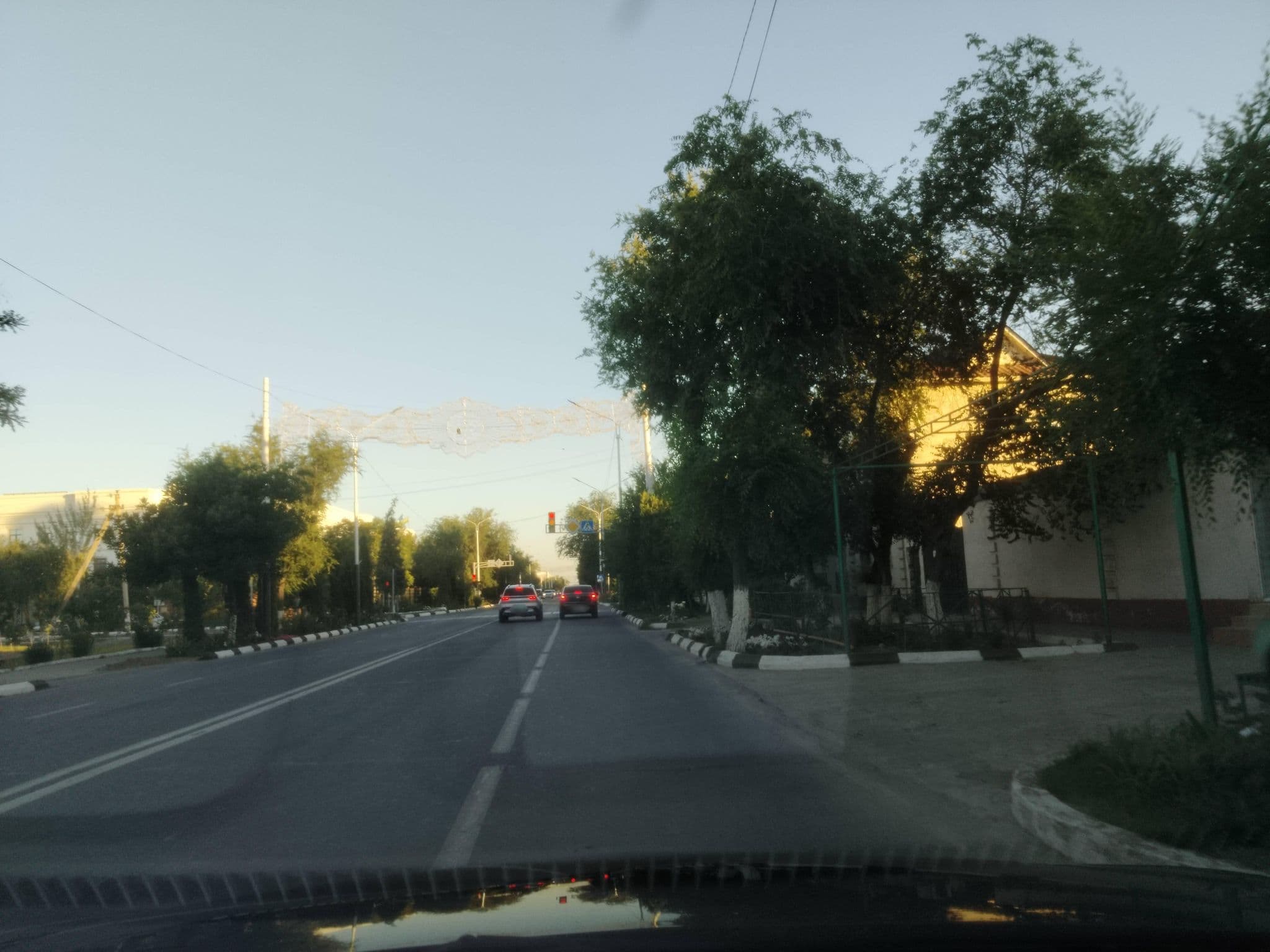 Street view near Otel' Medik, Nukus — © Muhammadjon (CC BY-SA · Mapillary)