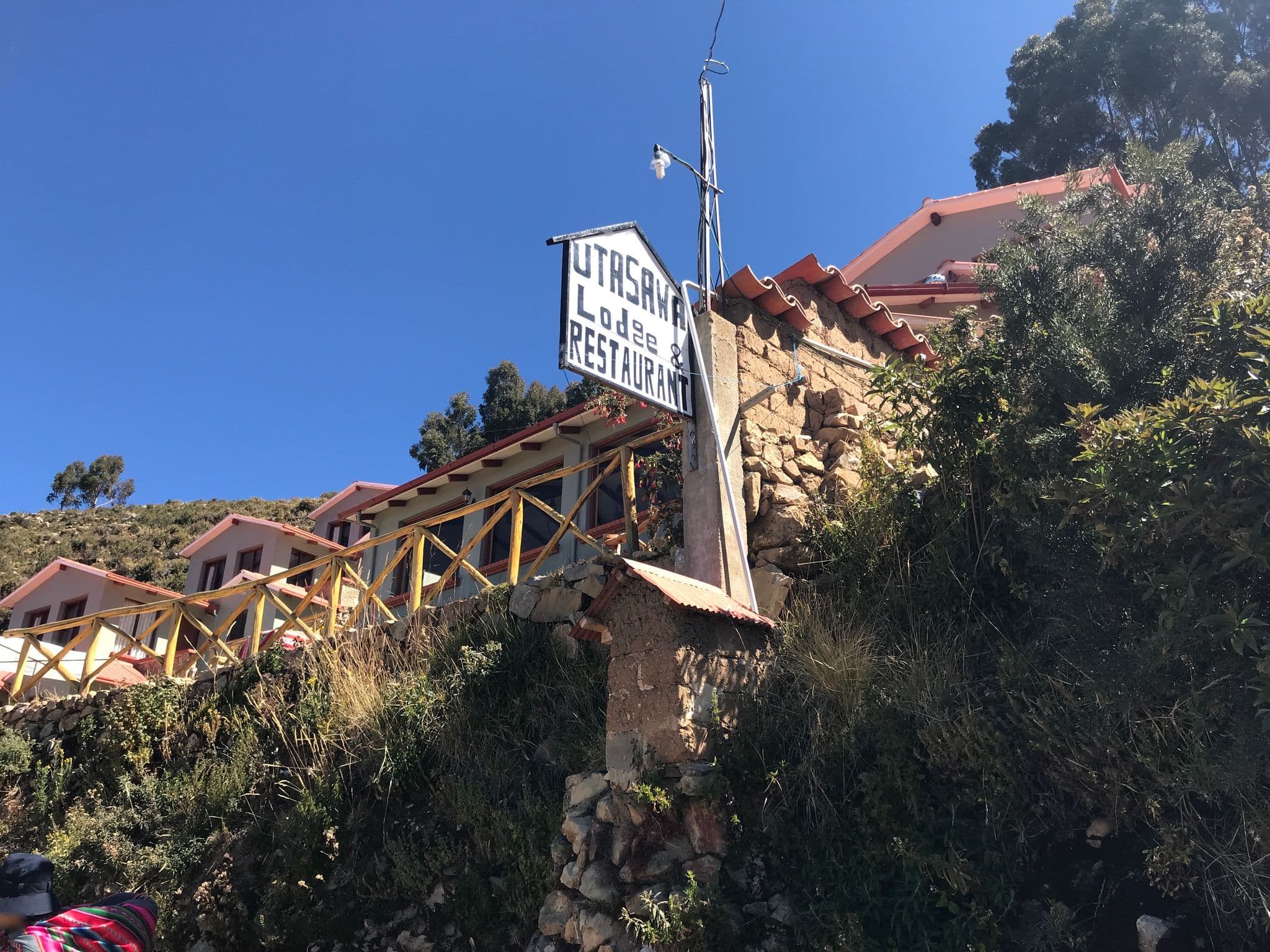 Street view near Wiñay Inti Lodge, Yumani — © ejegg (CC BY-SA · Mapillary)