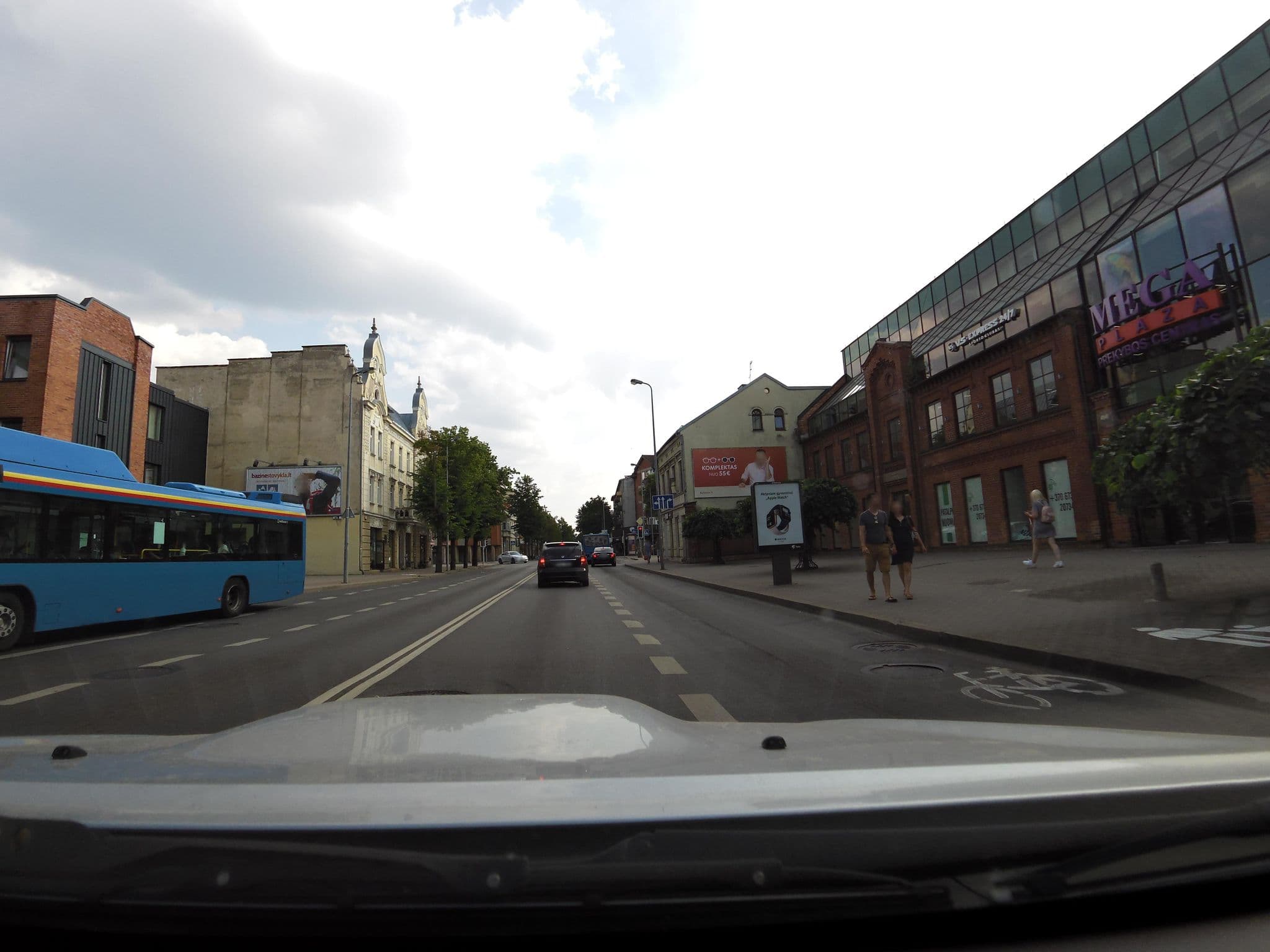 Street view near Navalis Hotel, Klaipėda — © aleksasfi (CC BY-SA · Mapillary)