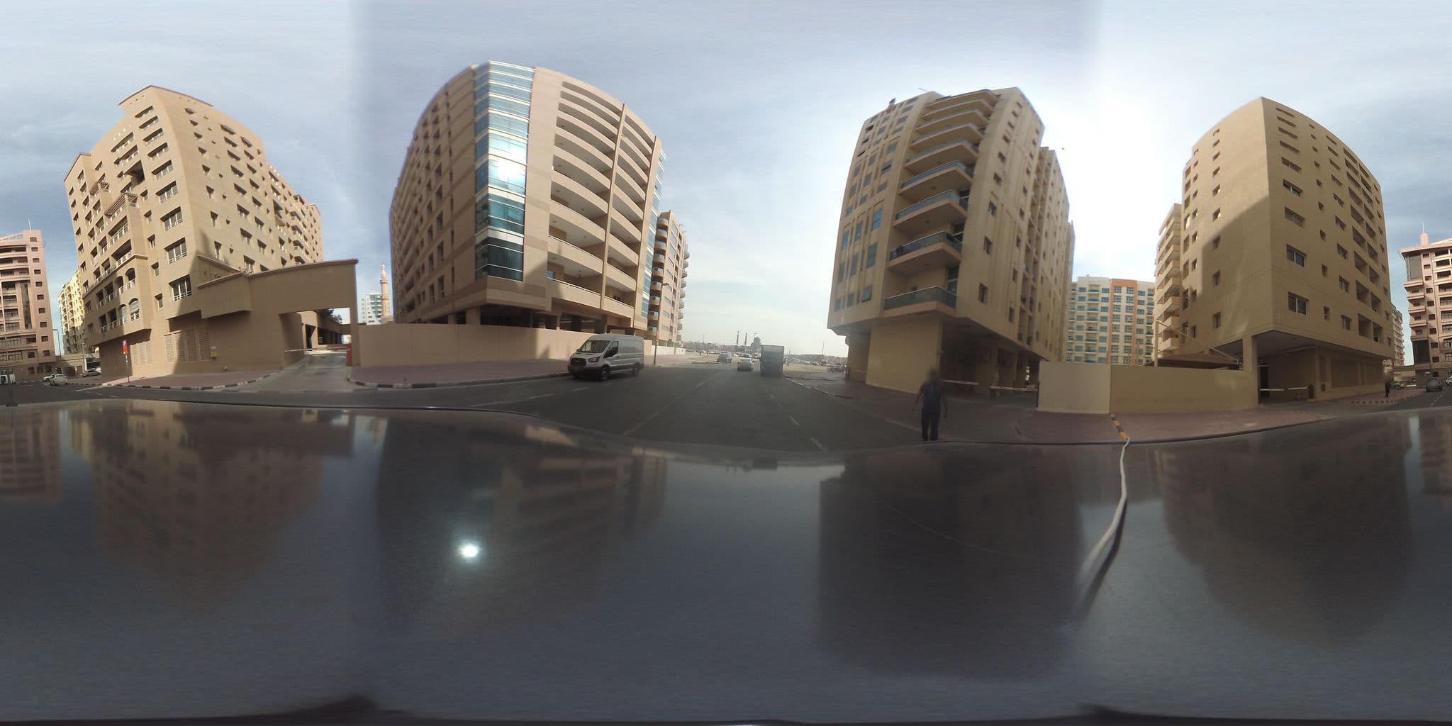 Street view near Benitah Capsule hostel, Family rooms and Partitions, Al Qusais Second — © wassaf (CC BY-SA · Mapillary)