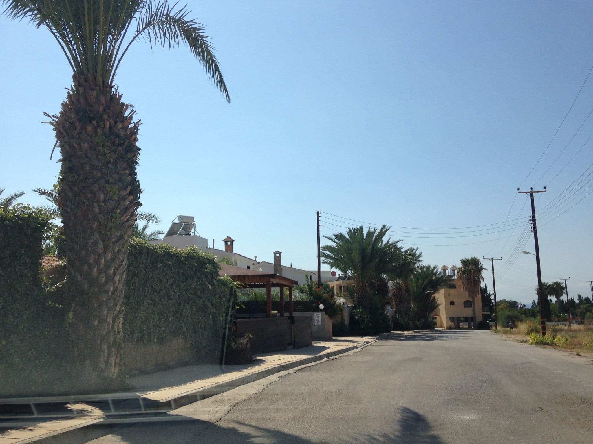 Street view near Coral Sunset Villas, Pégeia — © vlish (CC BY-SA · Mapillary)