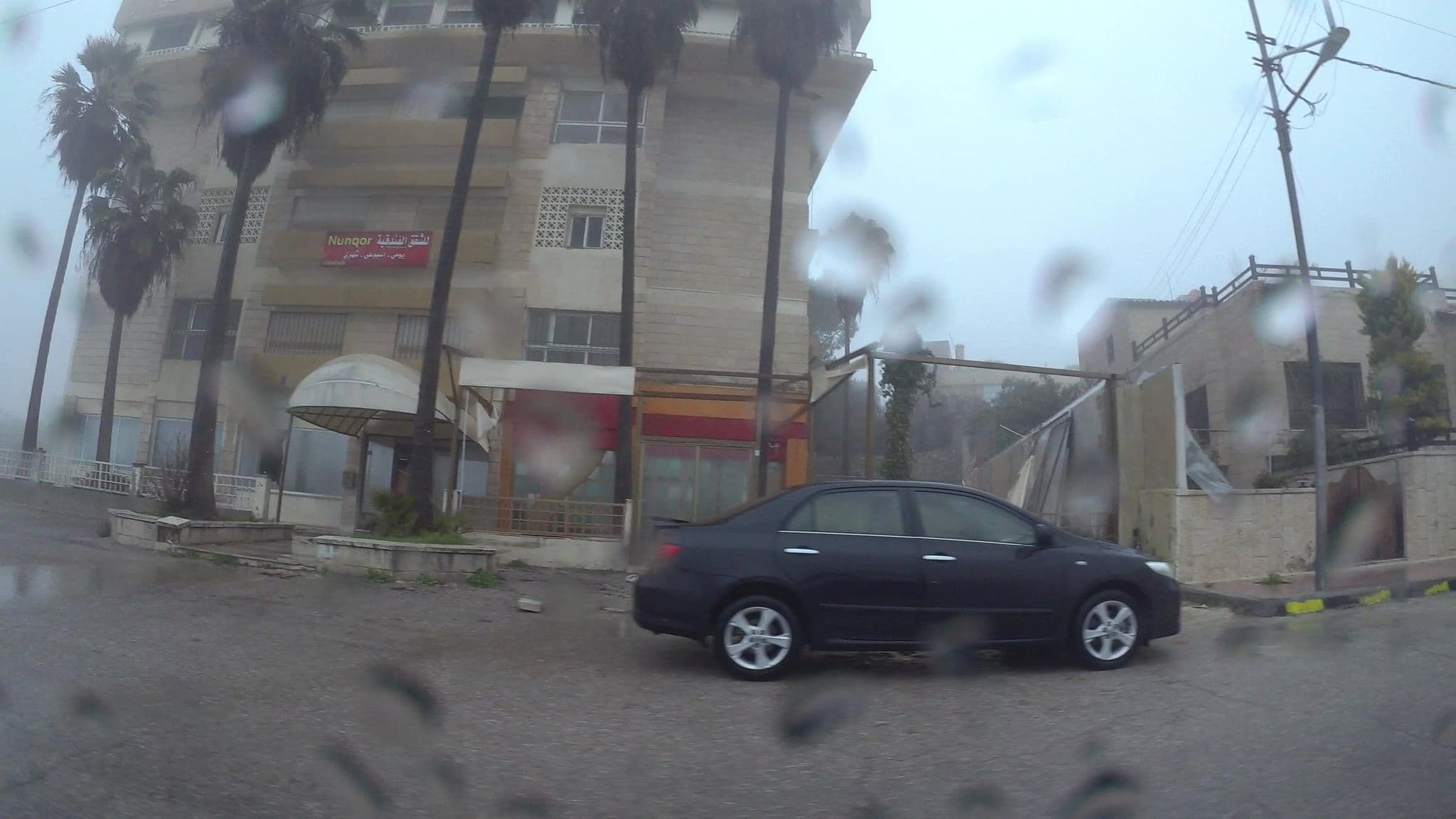 Street view near Antalya Hotel Amman, Al Jubayhah — © kaartcam (CC BY-SA · Mapillary)
