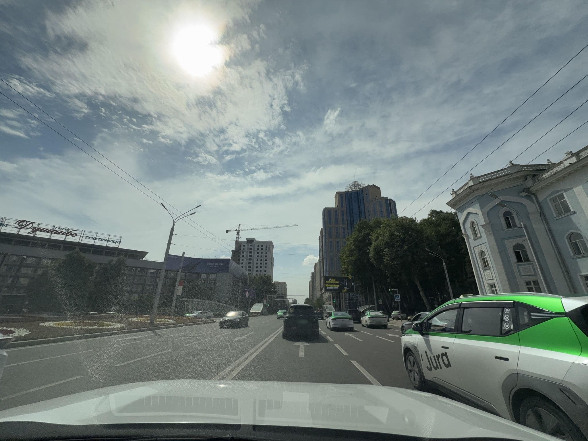 Street view near Topchan Hostel Dushanbe, Dushanbe — © Mubashir1234 (CC BY-SA · Mapillary)