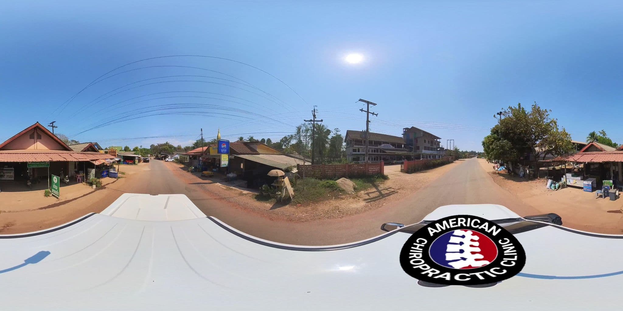 Street view near Khemngum Guesthouse, Muang Phôn-Hông — © DrLogan (CC BY-SA · Mapillary)